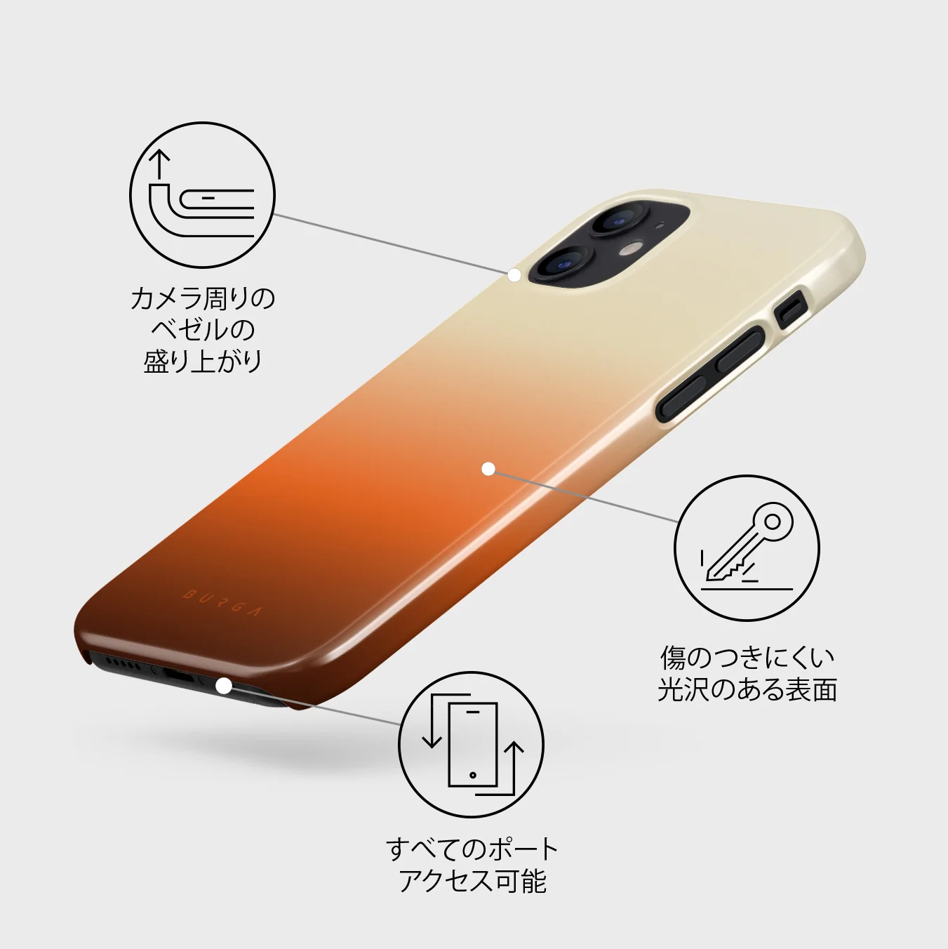 Slow Burn - iPhone 12 Mini ケース