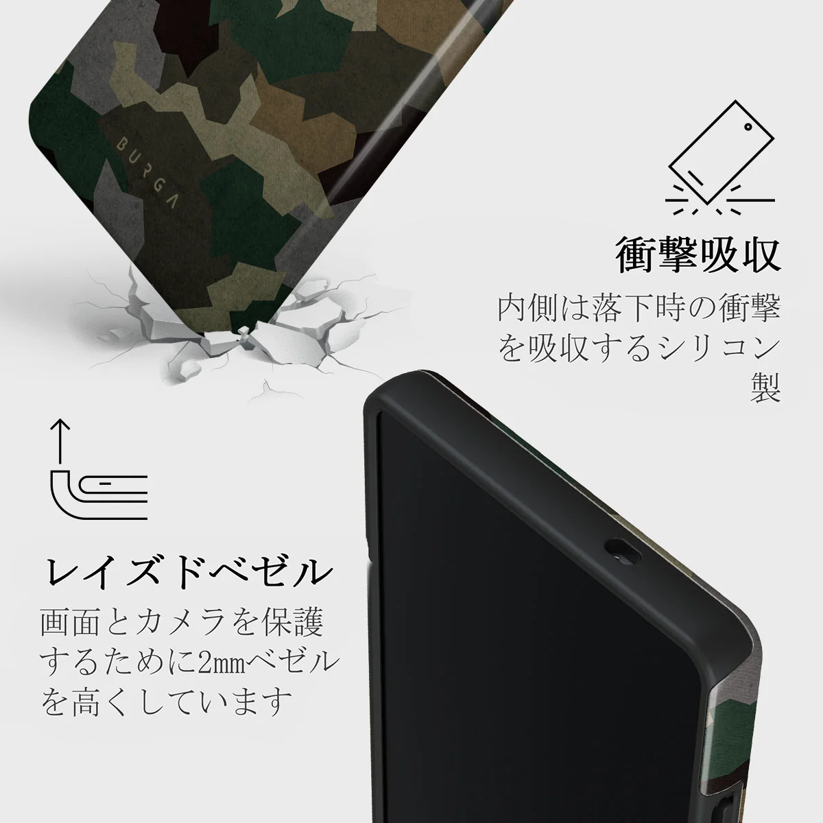 Tropical Green Camo - Samsung Galaxy S25 Ultra ケース