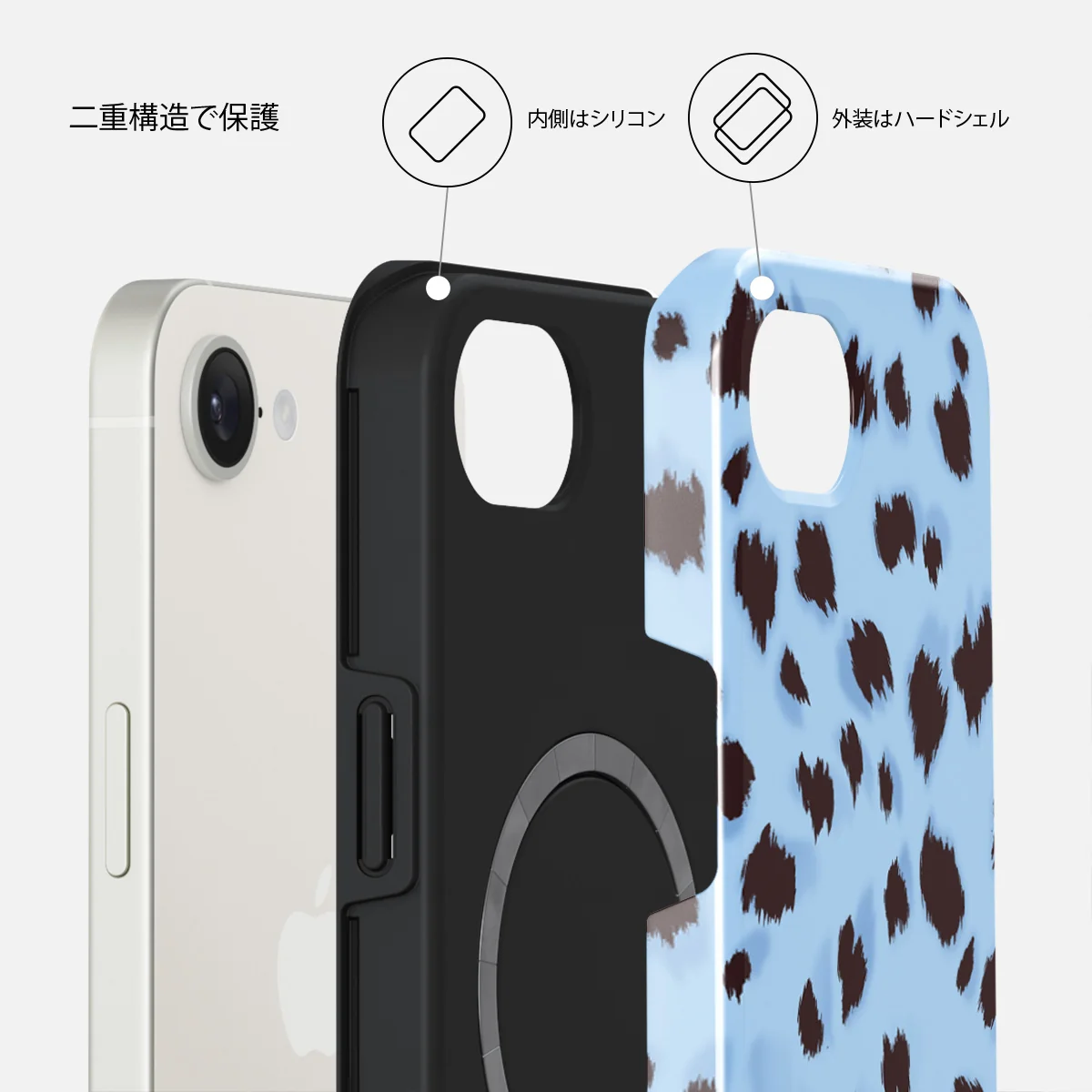 Barely Awake - iPhone 17e ケース