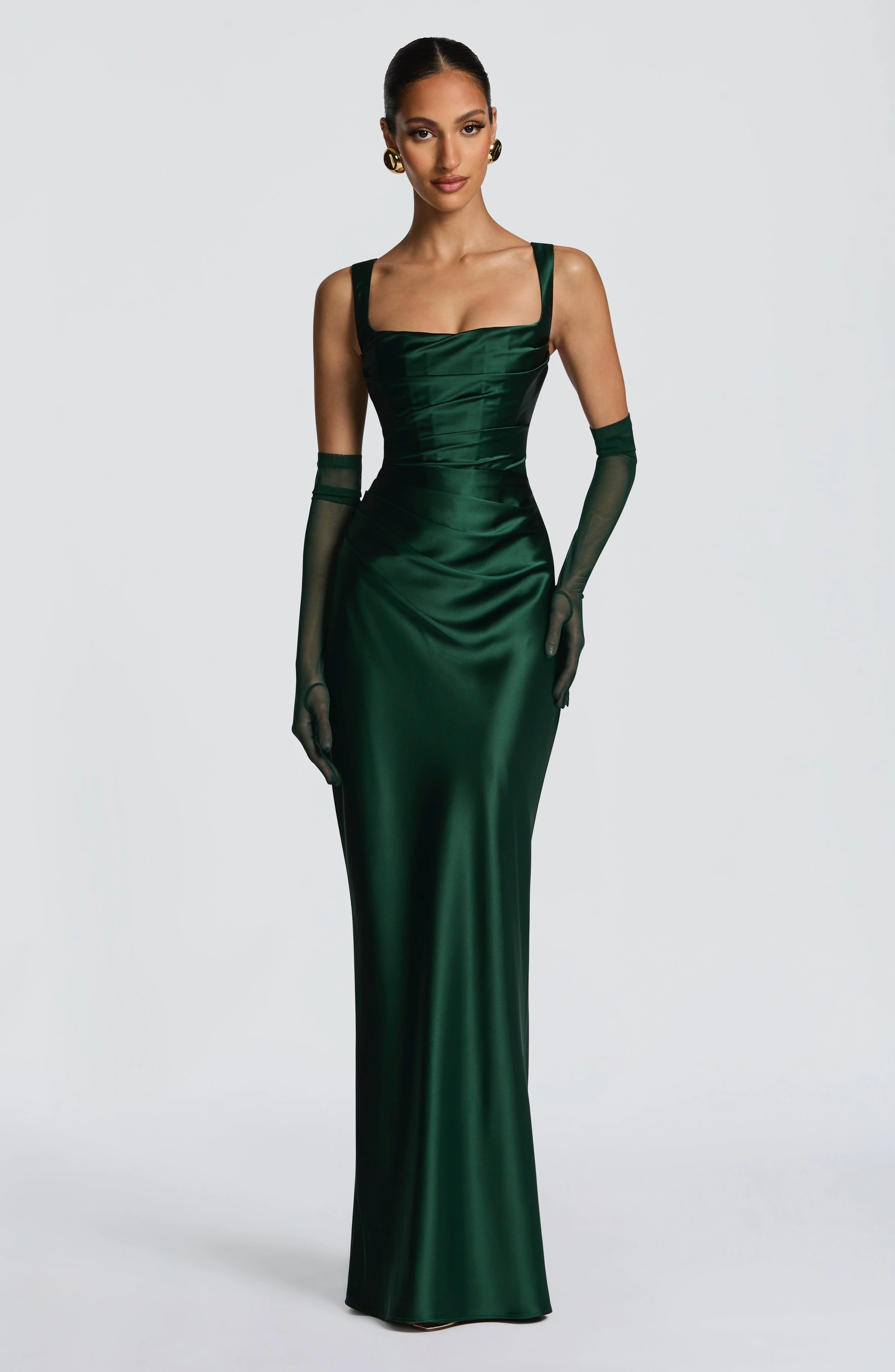Calanthe Maxi Dress - Emerald