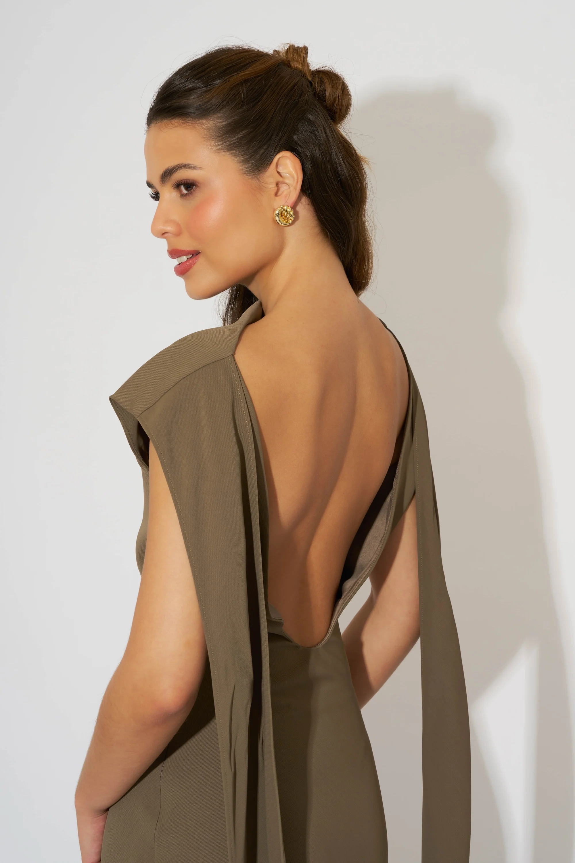Drape Maxi Dress