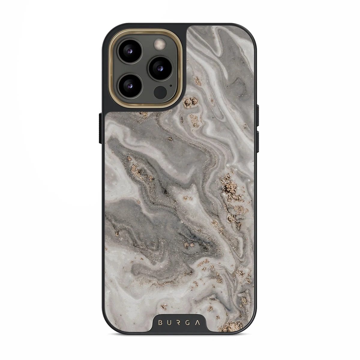 Snowstorm - Grey Marble iPhone 12 Pro Max ケース
