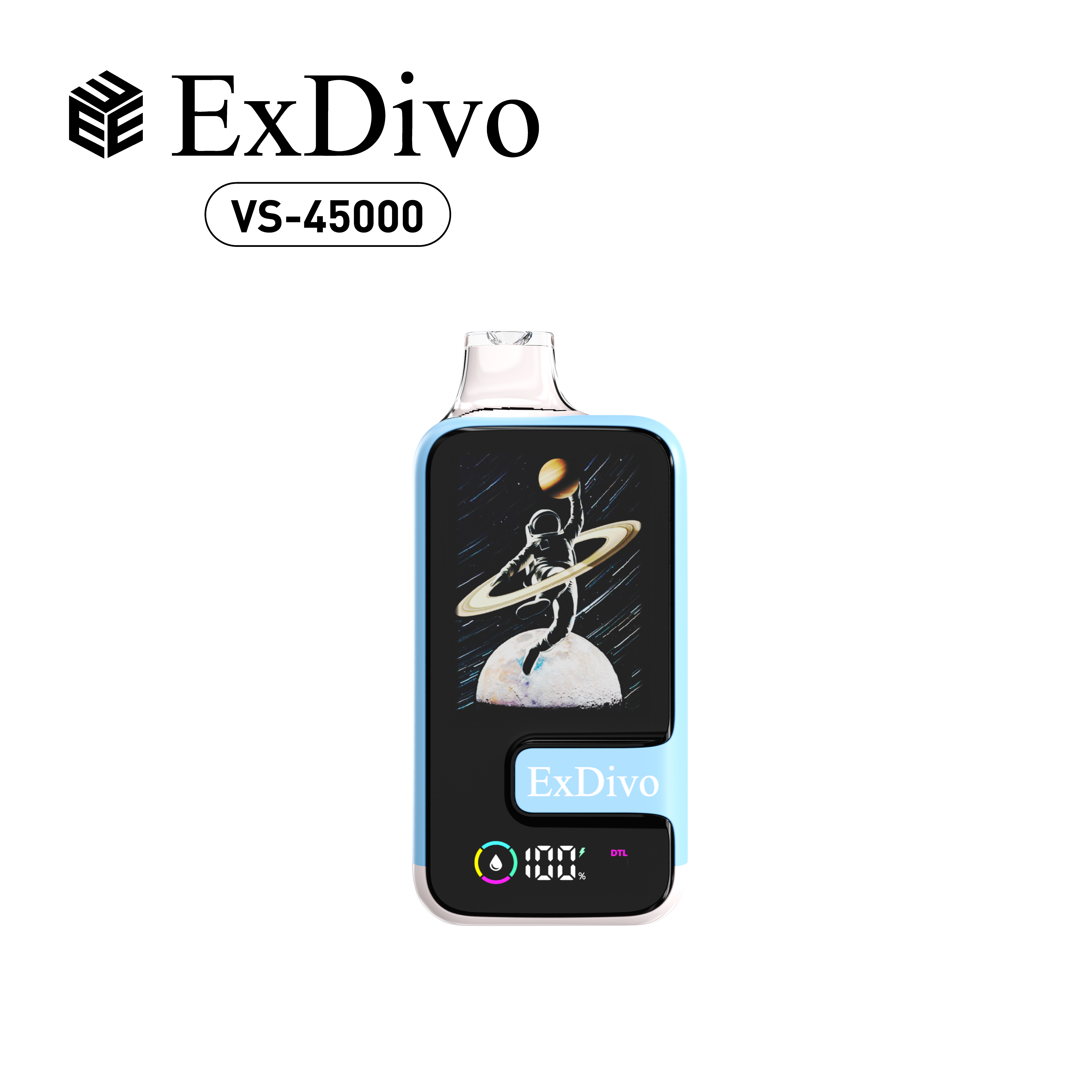 BLUE RAZZ RUSH - ExDivo SPACE 45K Disposable Vape