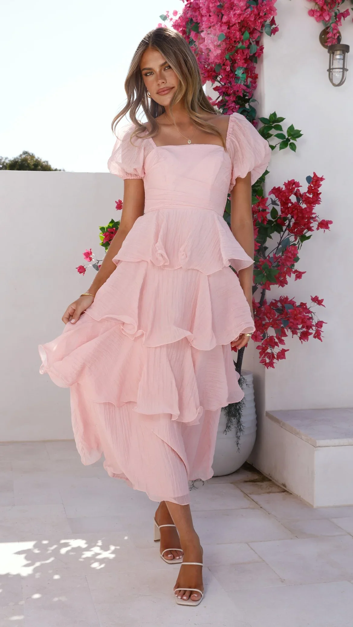 Lanelle Maxi Dress - Pink - luluinthesky