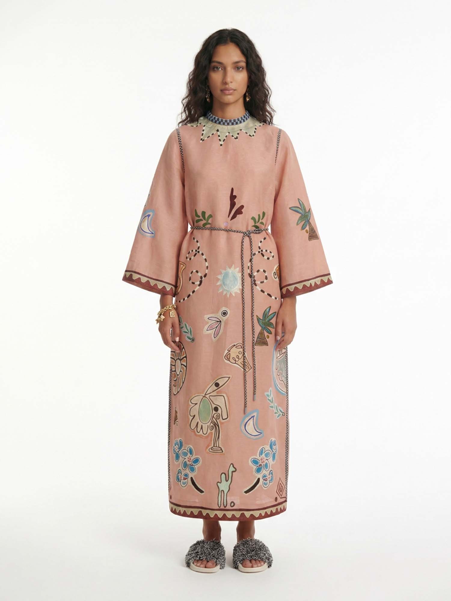 Whispered Story Maxi Dress