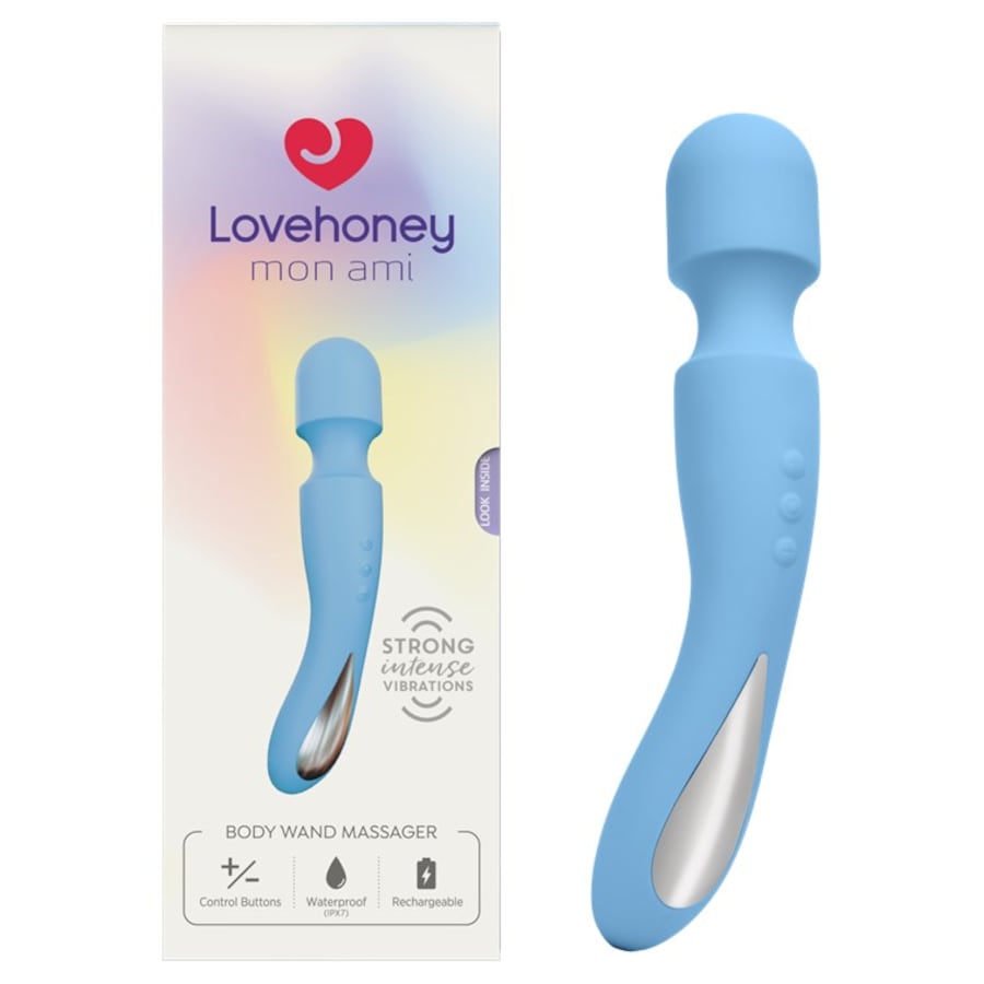 Lovehoney mon ami Wibratory Masażer do ciała Maya Blue