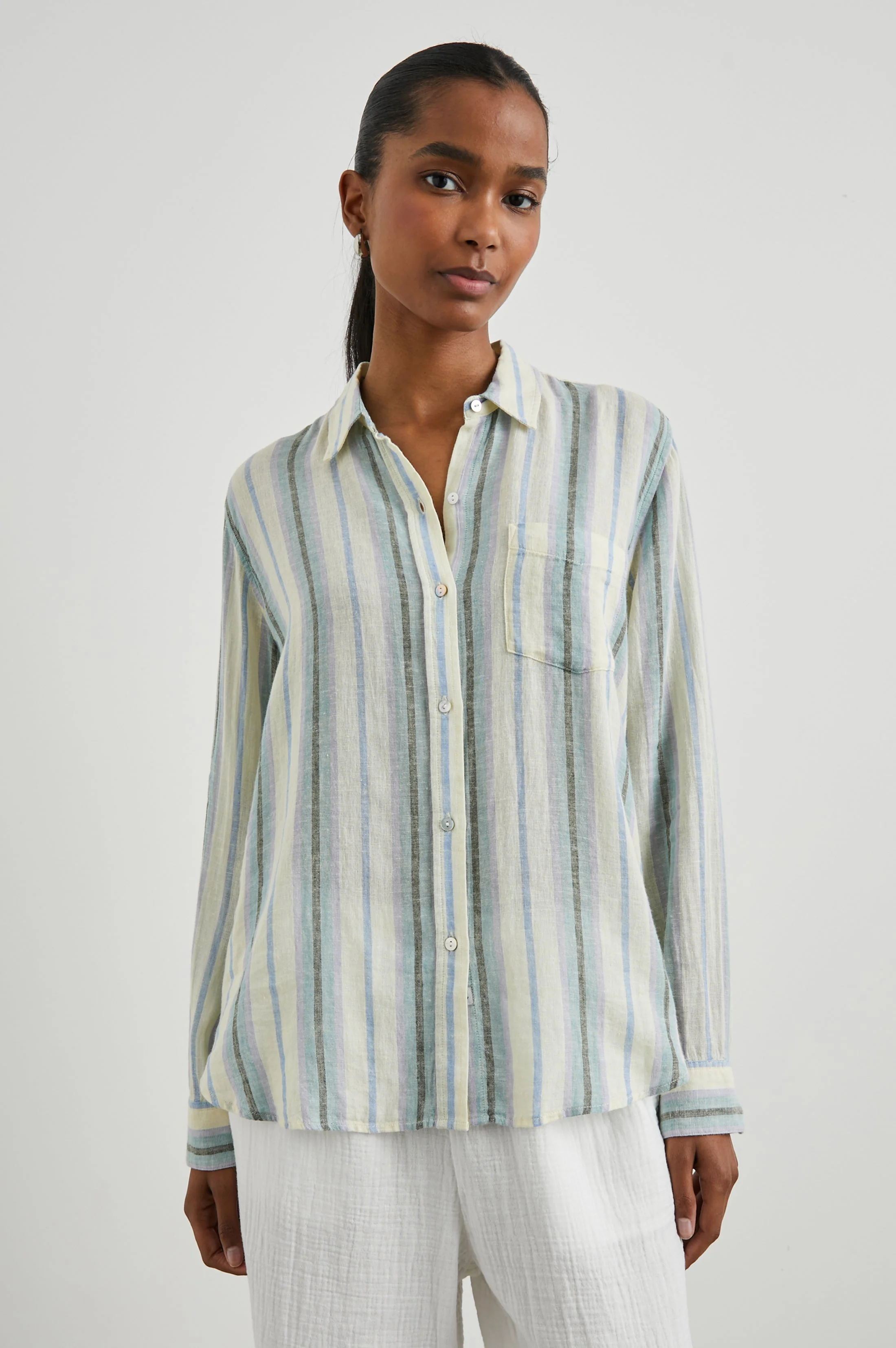 Charli Shirt - Catania Stripe