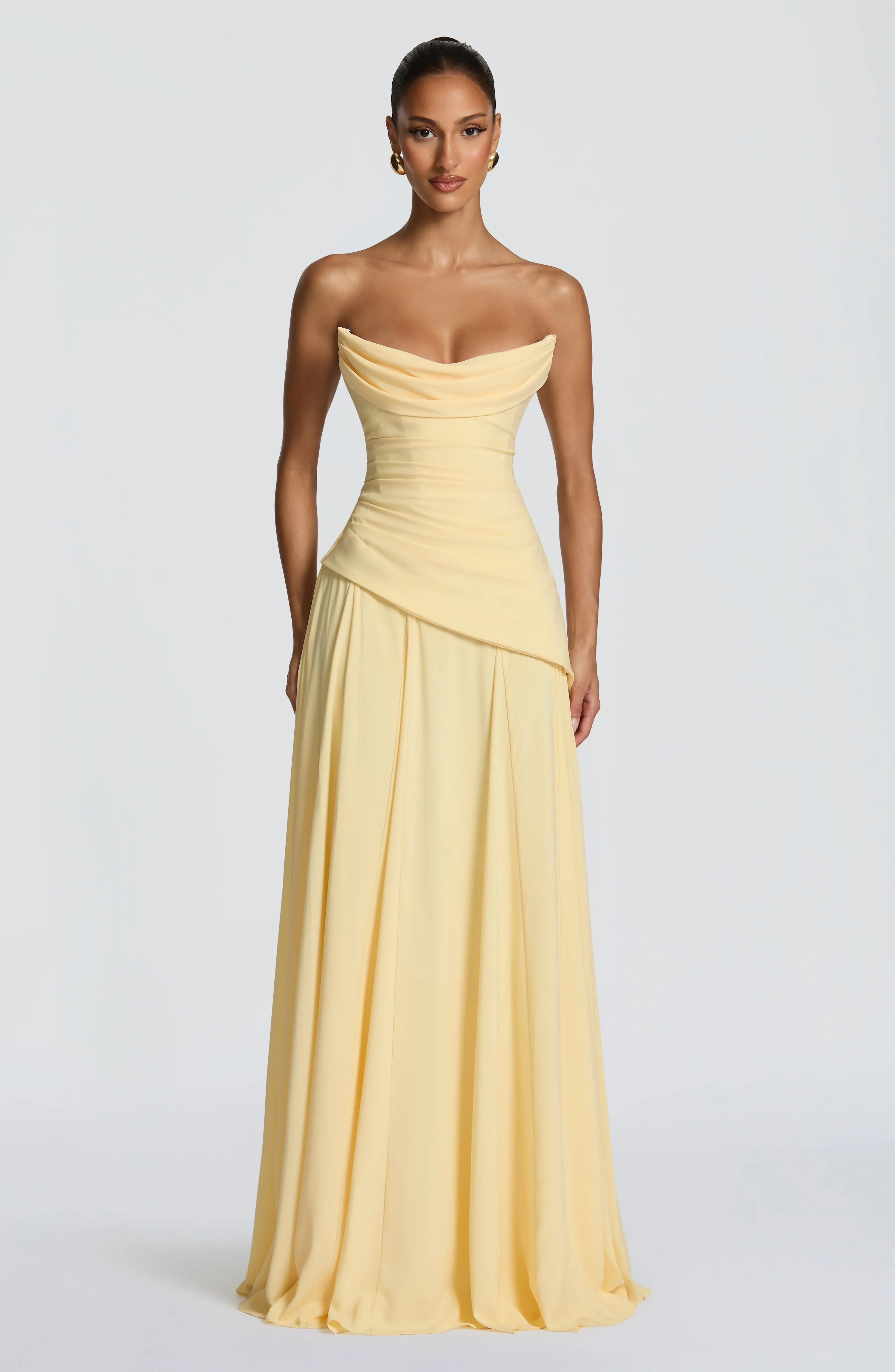 Patricia Maxi Dress - Lemon