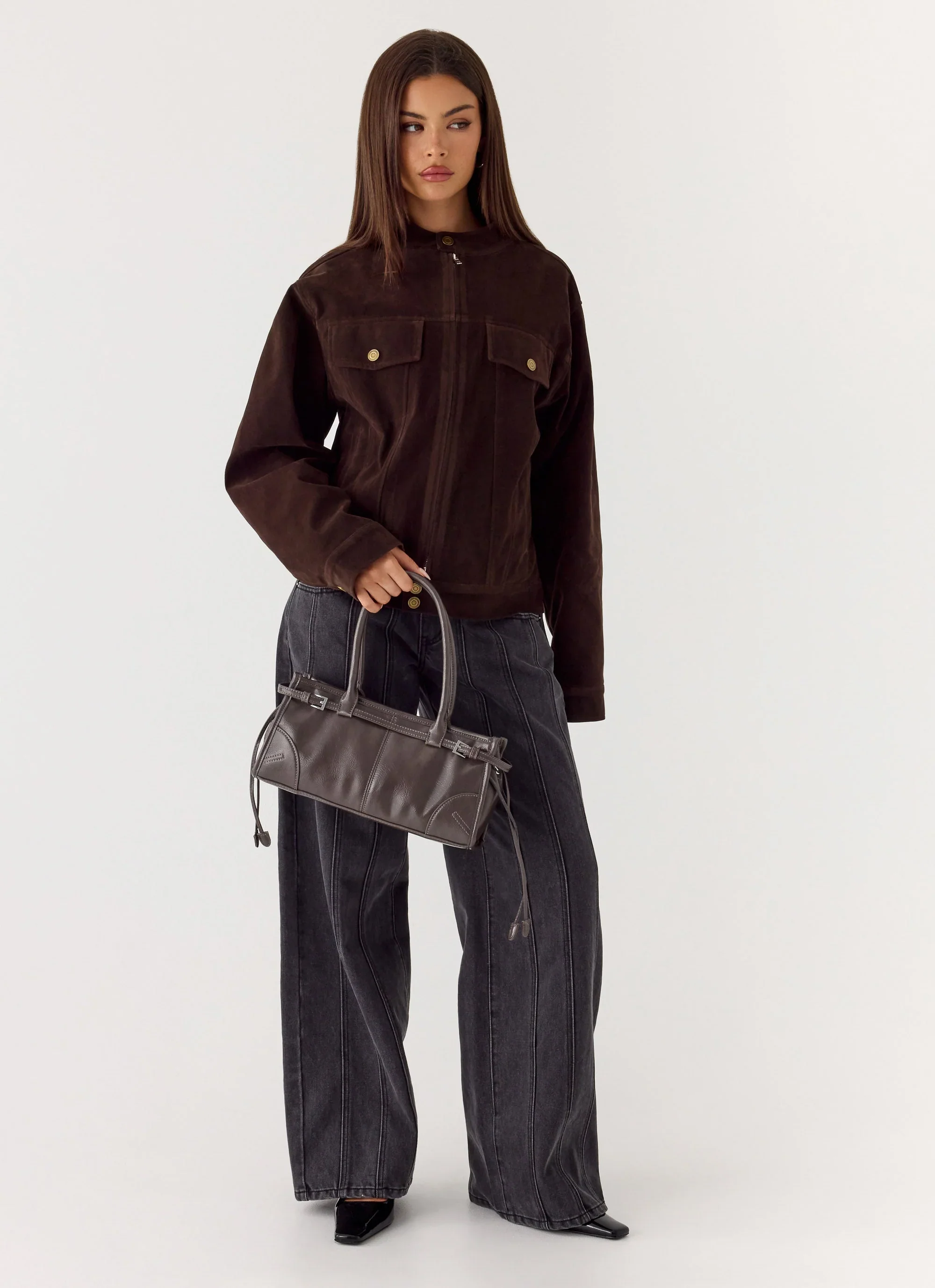 Static Kiss Bag - Brown