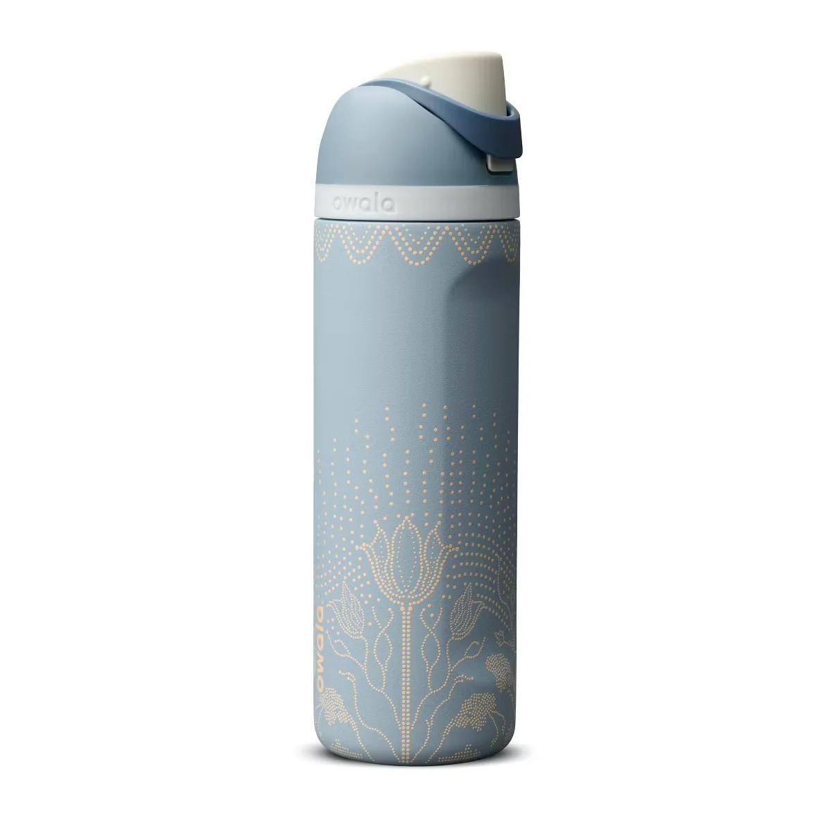 Owala 24fl oz Stainless Steel Special Edition FreeSip Water Bottle - Studded Garden