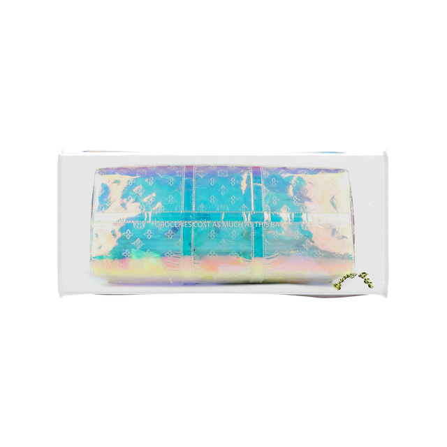 Tita Virgilia Duffle Grocery Bag Iridescent Large