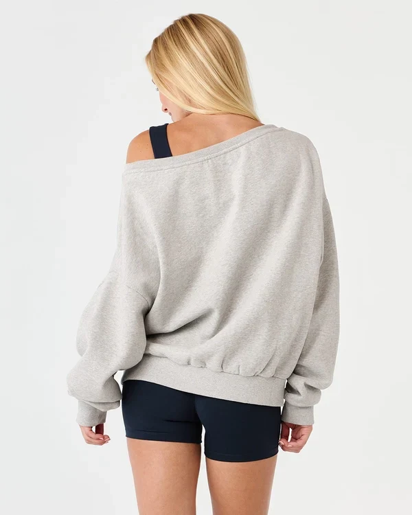 Off Shoulder Sweatshirt