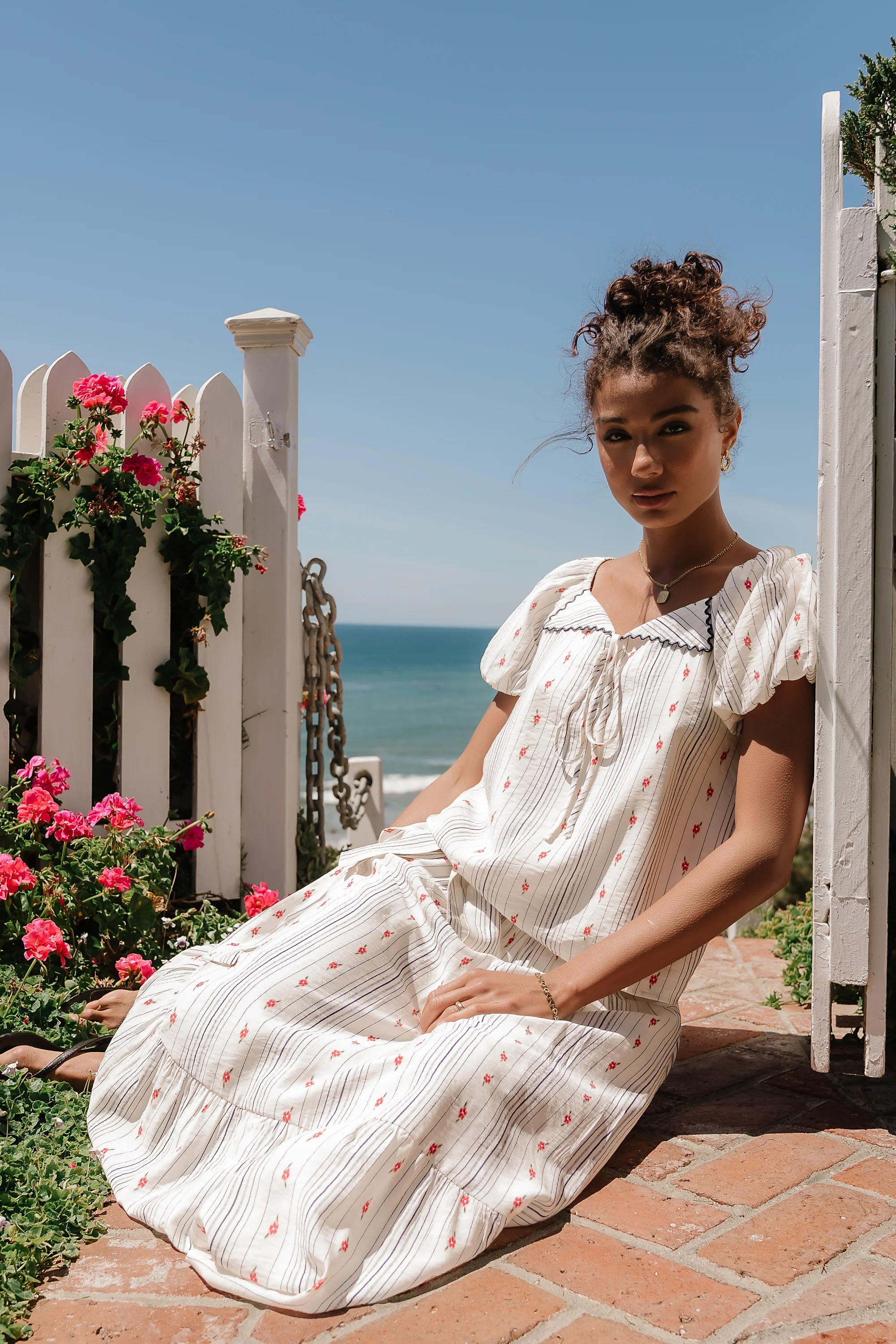Tylee Floral Midi Skirt - FINAL SALE