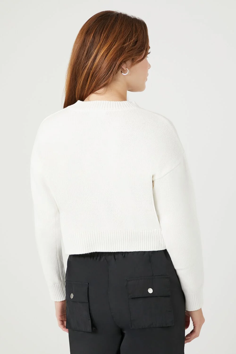 Scorpion Cropped Sweater