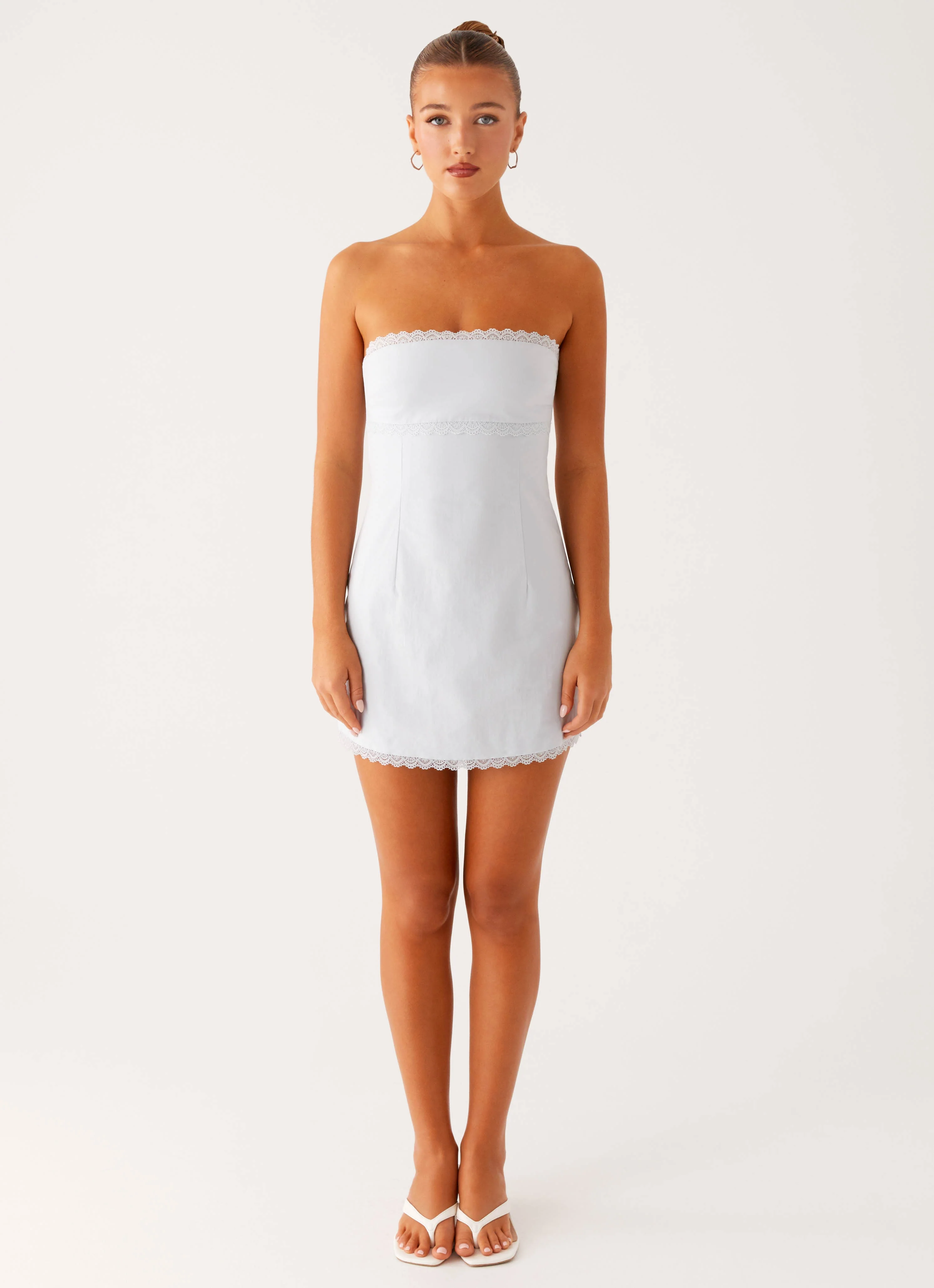 Cala Mini Dress - Blue - luluinthesky