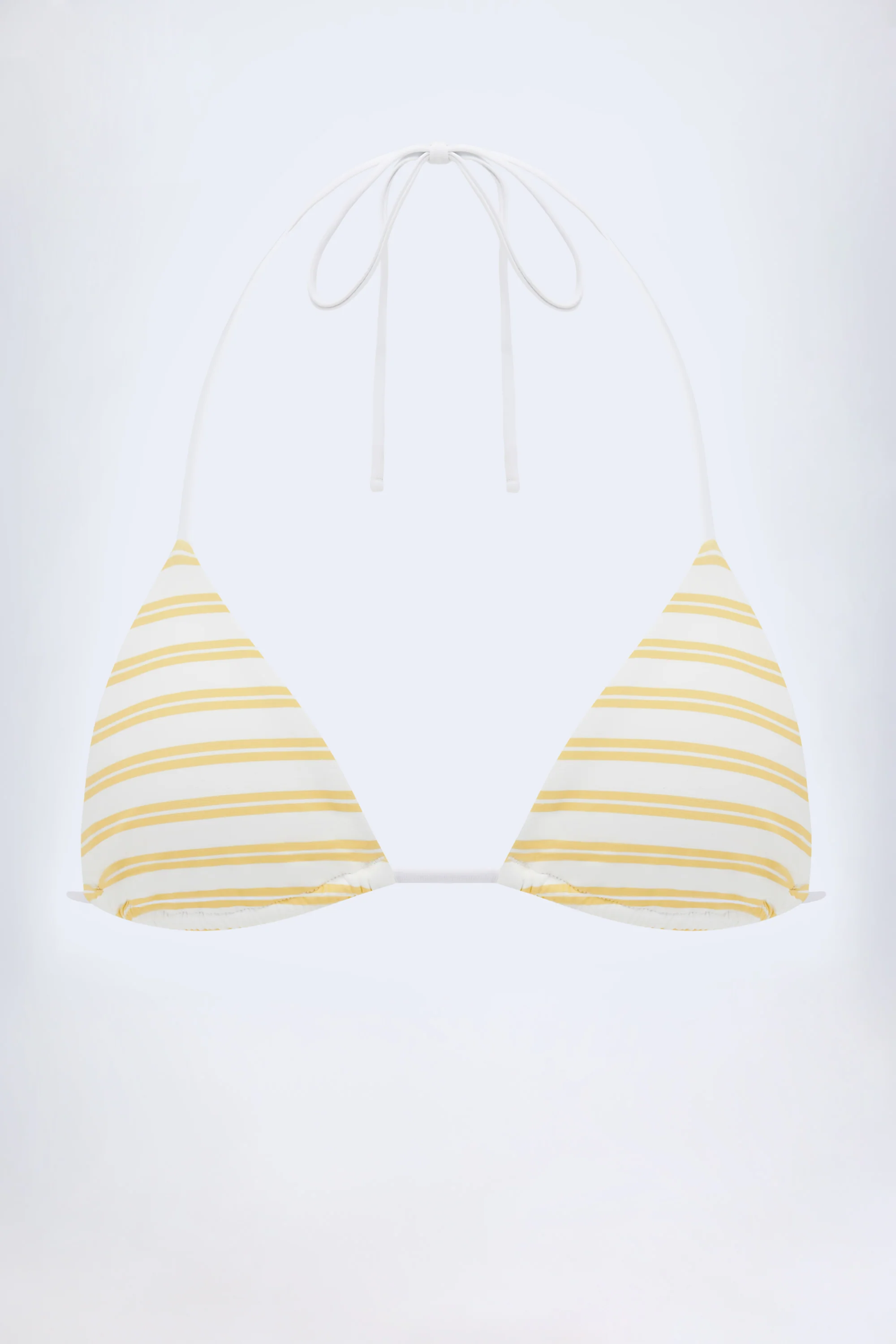 Triangle Bikini Top in Lemon