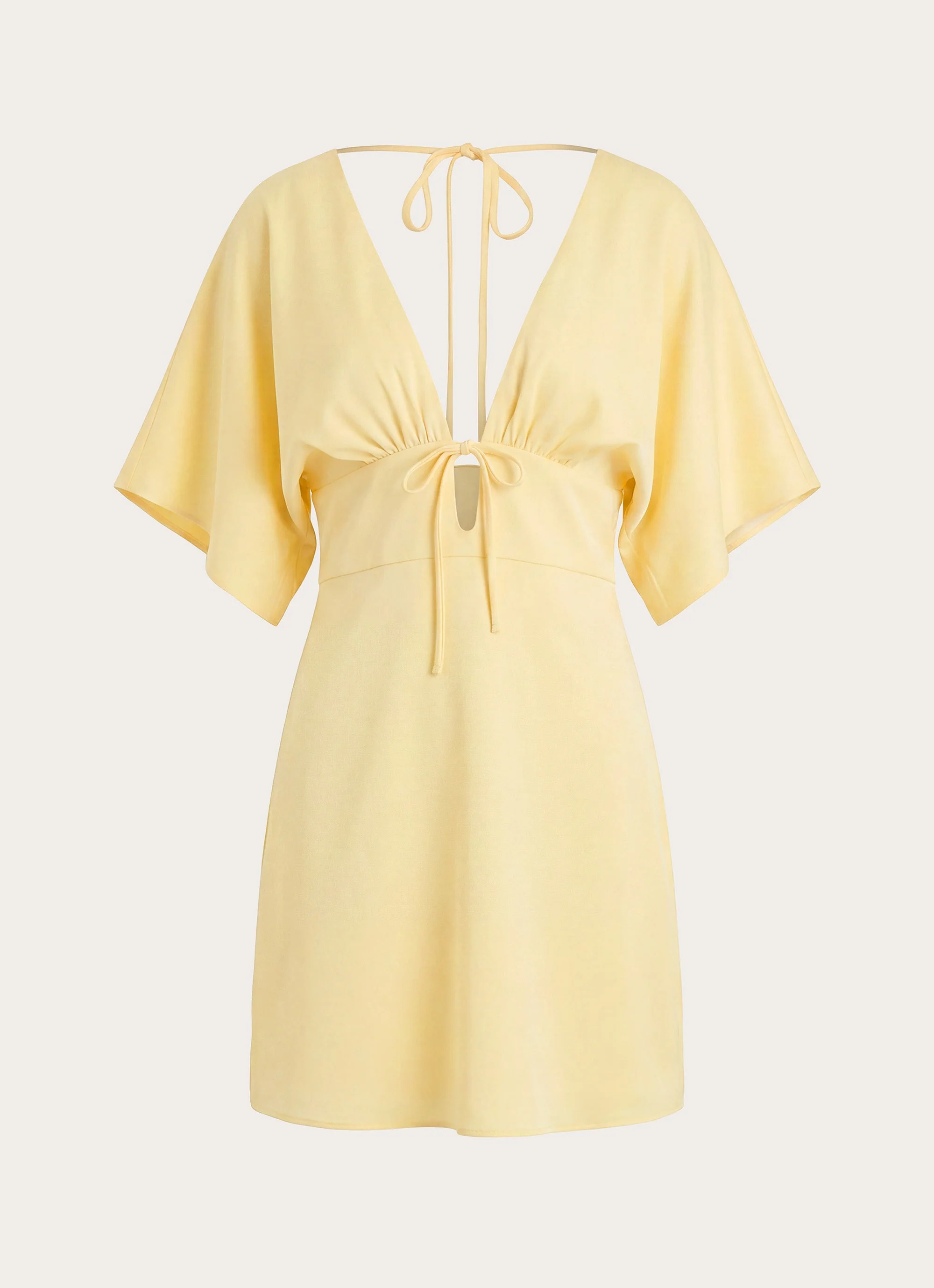 Love On You Mini Dress - Baby Yellow - luluinthesky