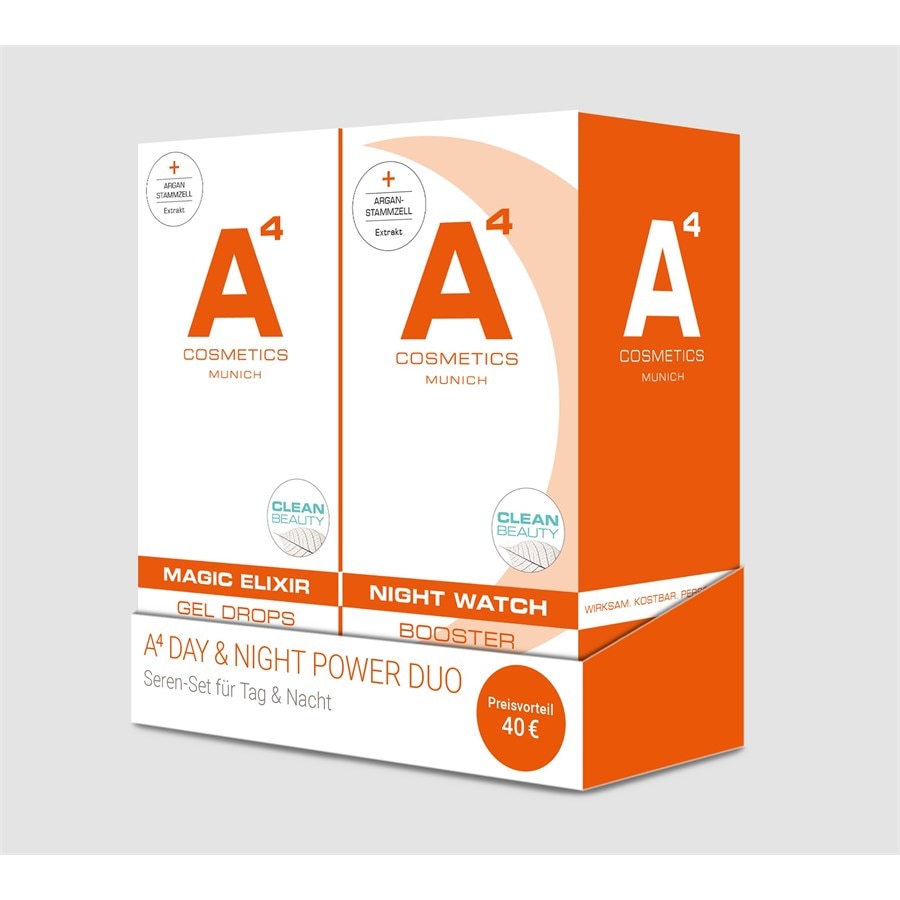 A4 COSMETICS Opieka dzienna DAY & NIGHT POWER-DUO SEREN-SET