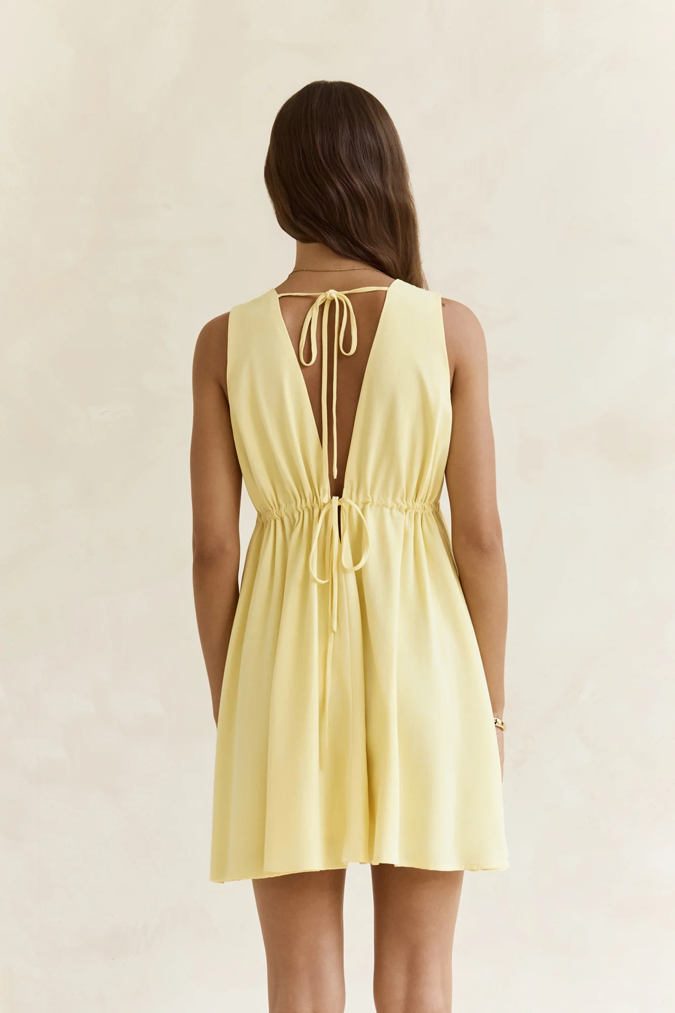 Spritz Of The Sun Mini Dress Yellow - luluinthesky