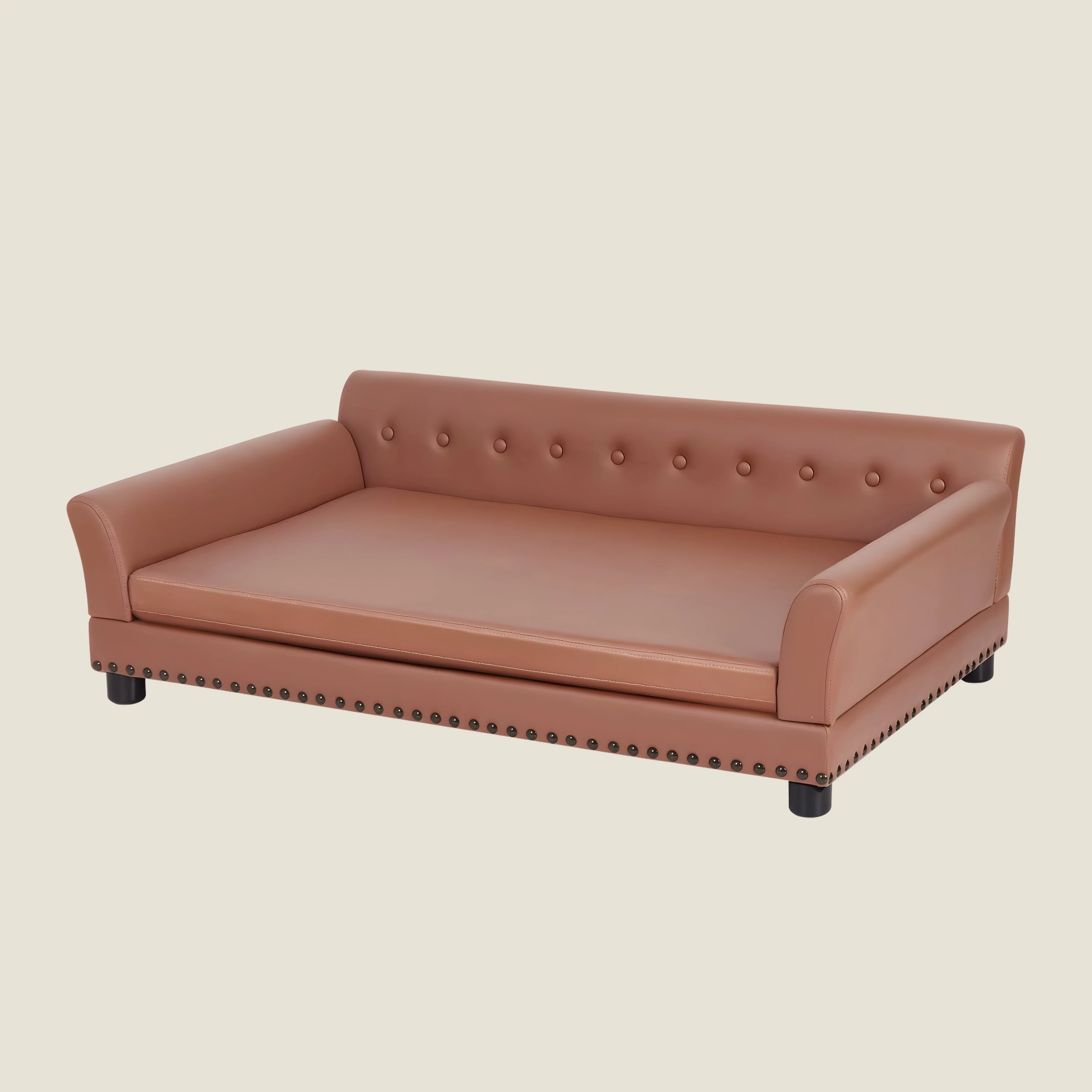 Heritage Dog Sofa - Cognac
