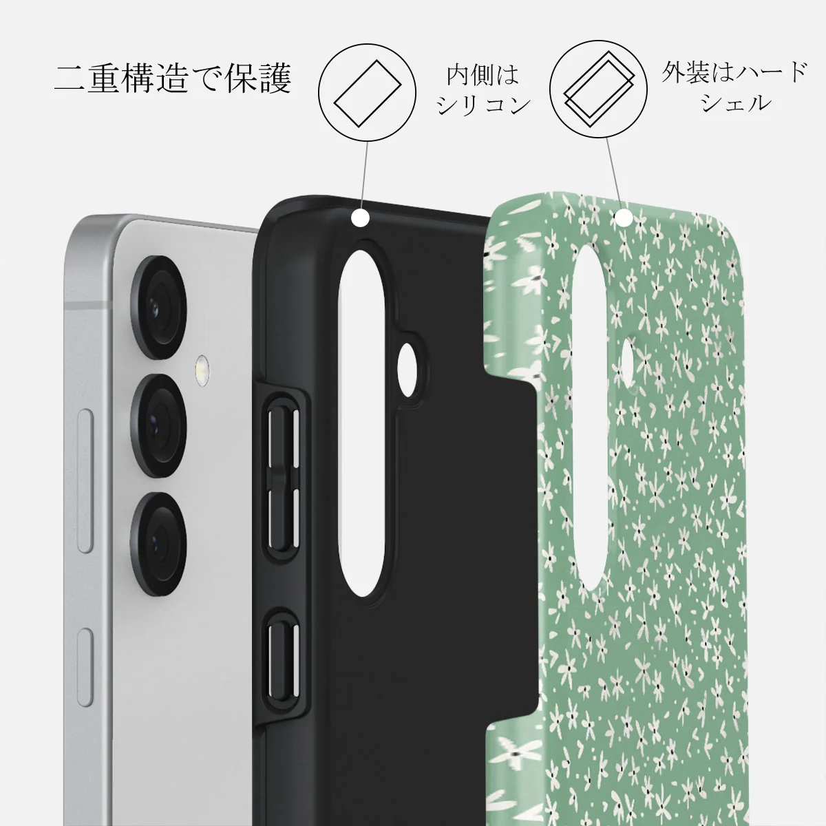 Lush Meadows - Samsung Galaxy S25 ケース