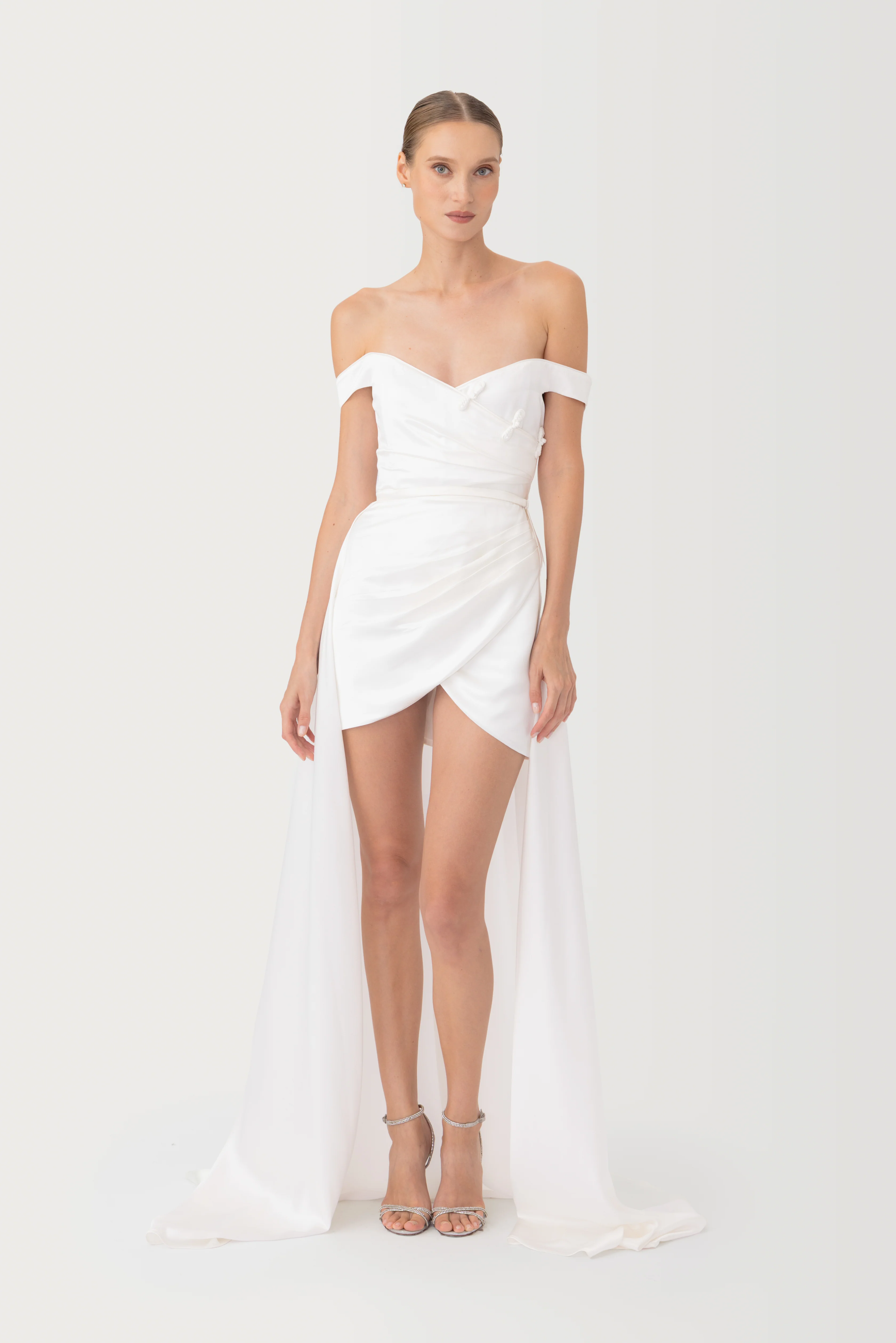 Vittoria Satin Mini Dress
