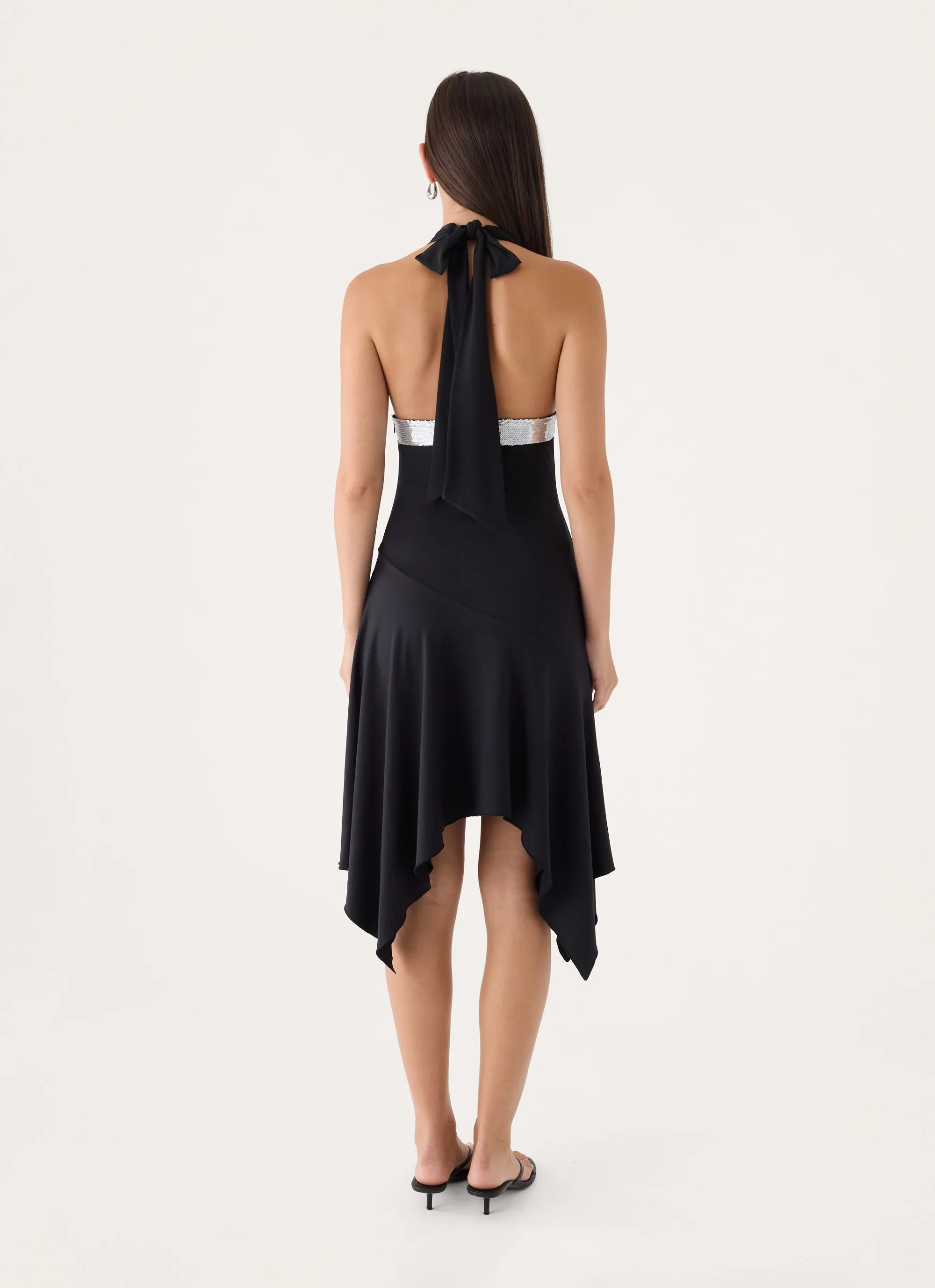 Rylae Midi Dress - Black