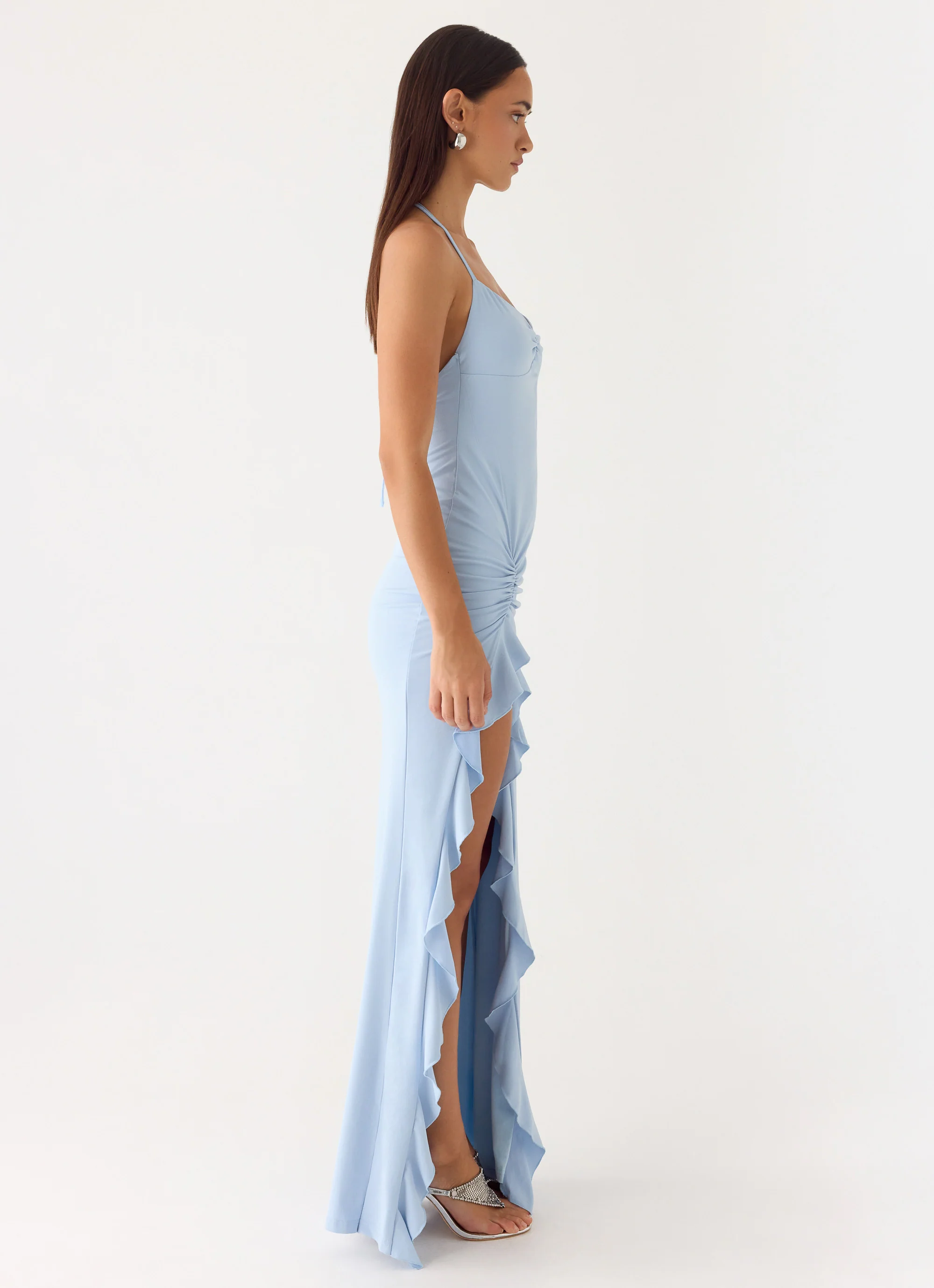 Augusta Maxi Dress - Blue
