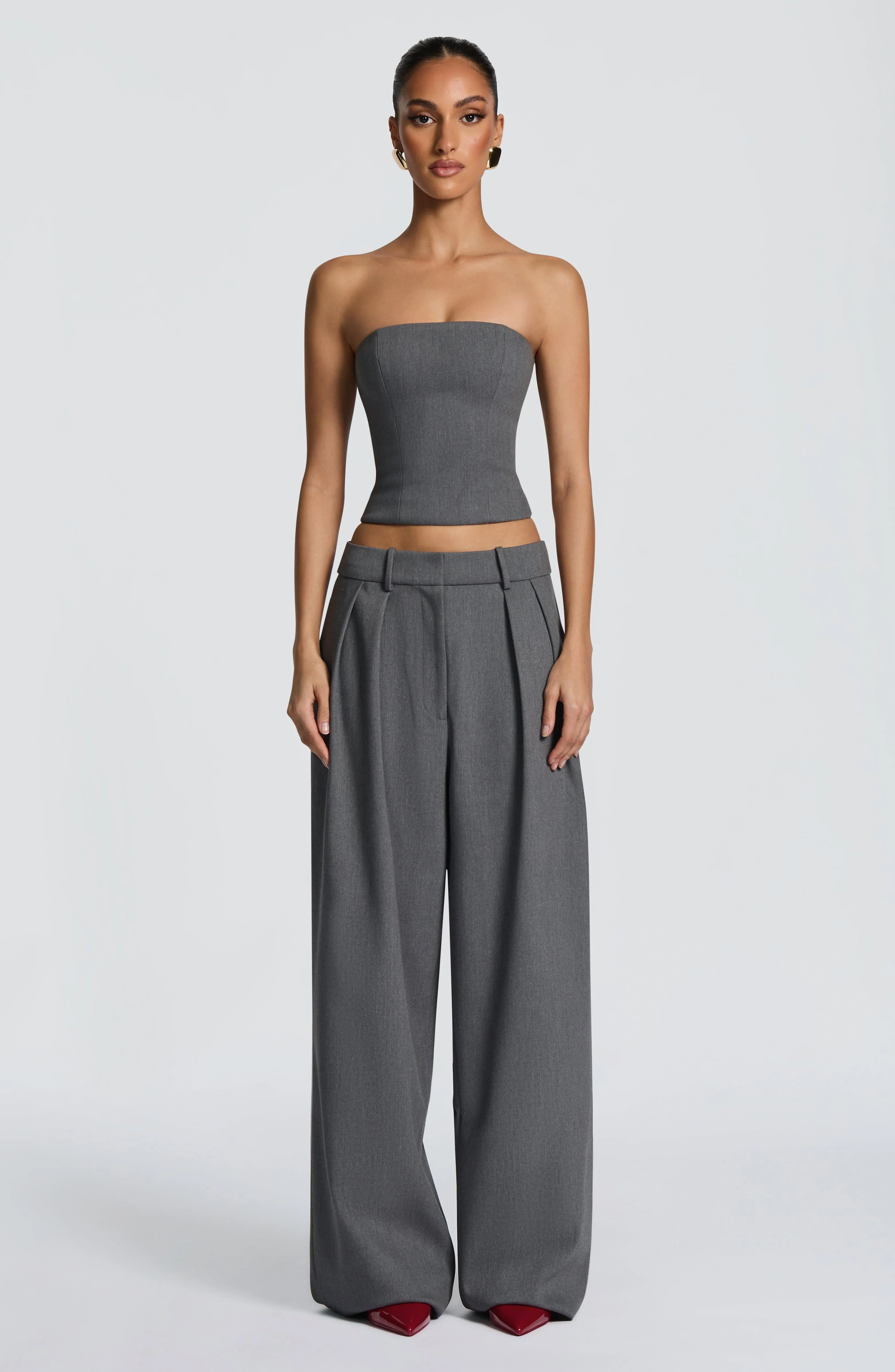 Kerry Top - Grey Marl