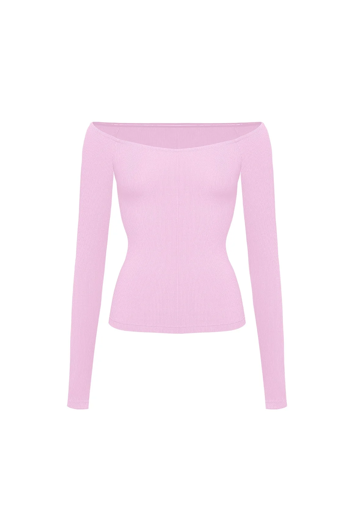 Sculpt Off-Shoulder Top