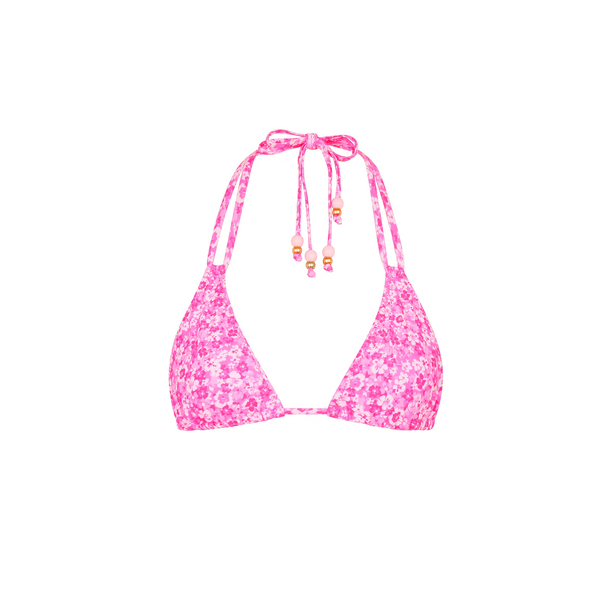 Halter Bralette Bikini Top - Berry Burst