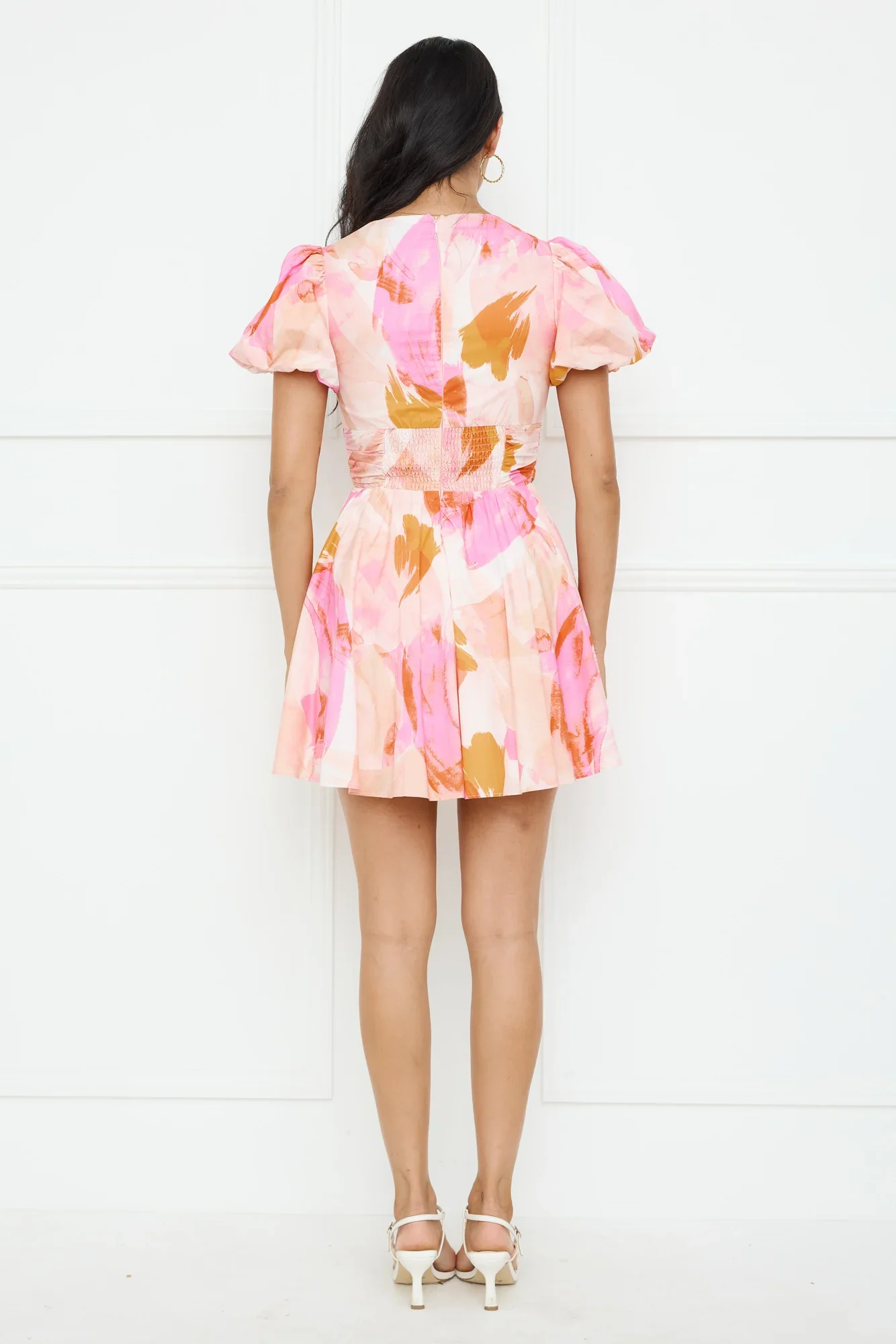 Cherry Bombshell Mini Dress Pink
