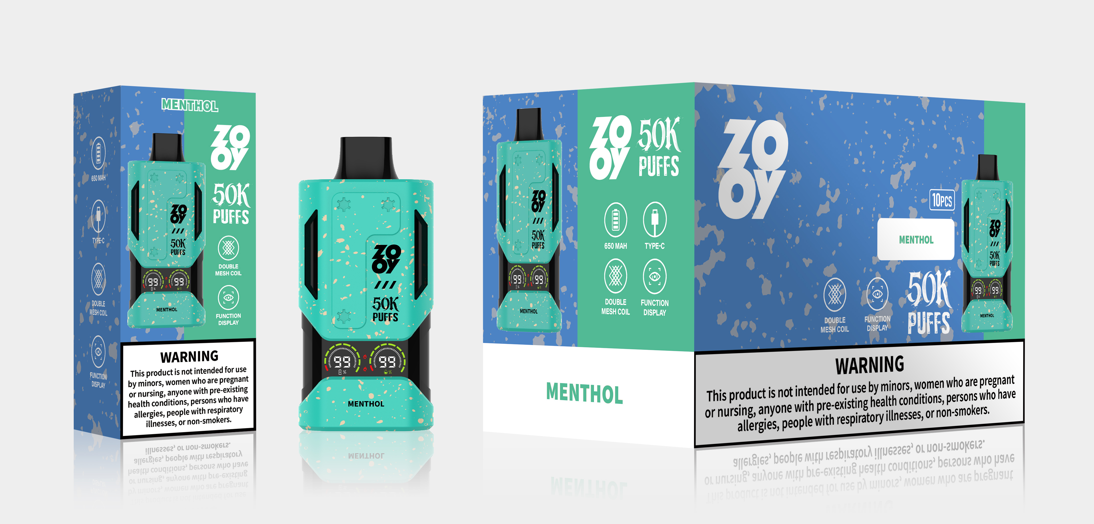 ZOOY MECHA 50K/1 BOX(10 PCS)