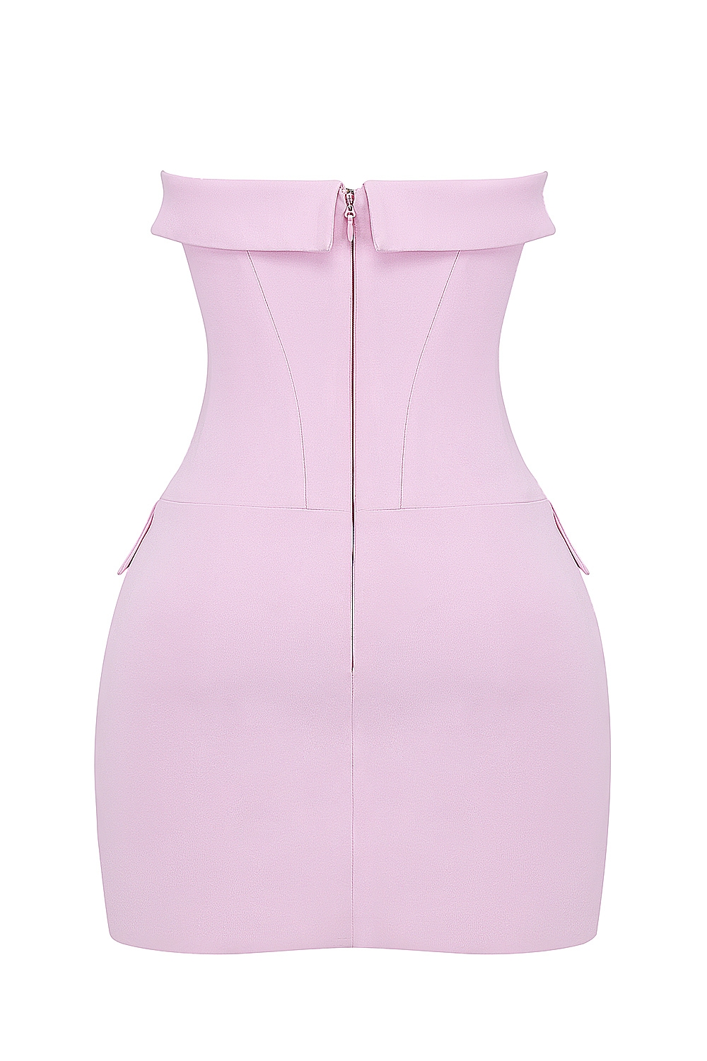 Cotton Candy Strapless Mini Dress