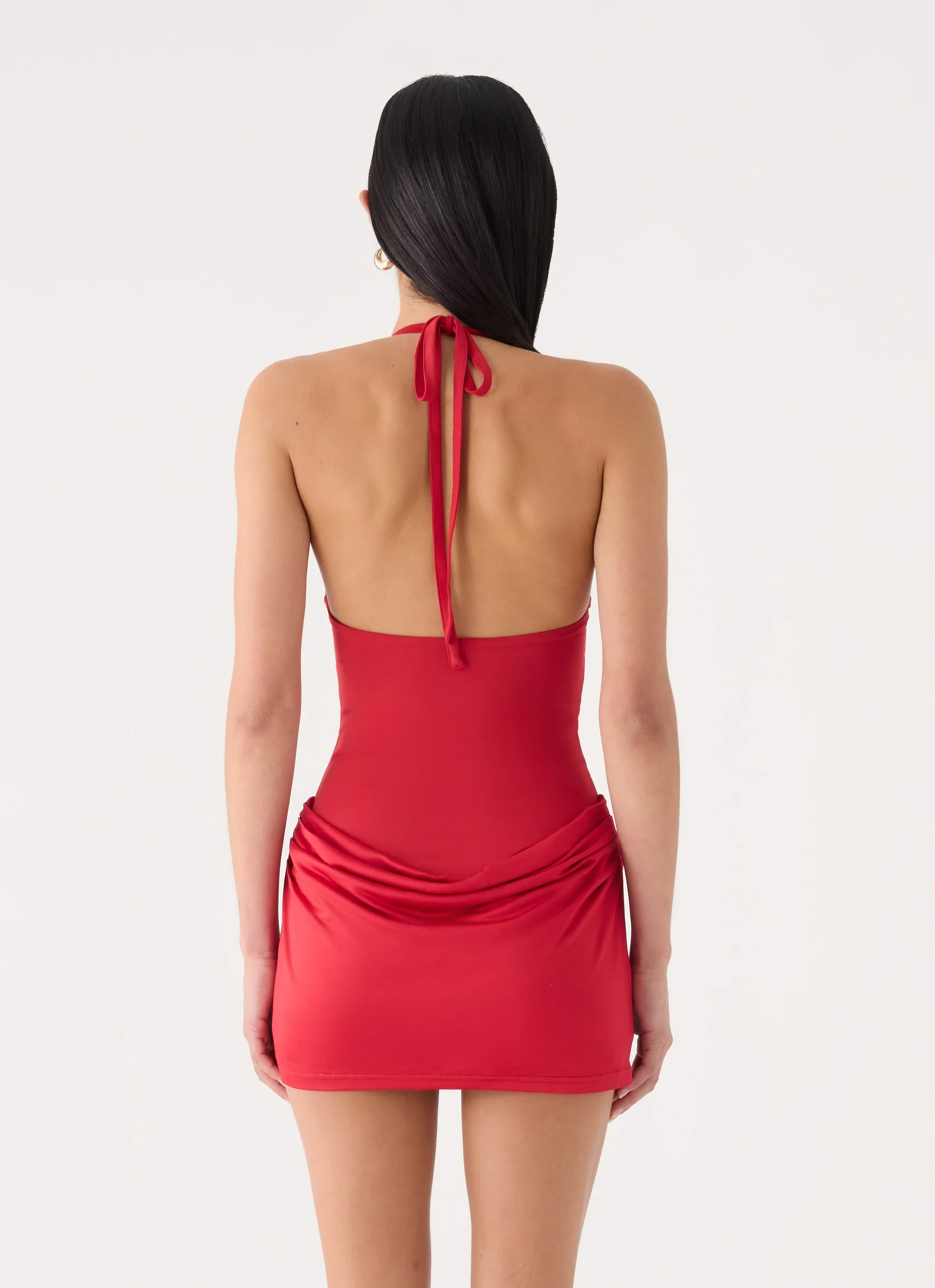 Elira Mini Dress - Chilli Red