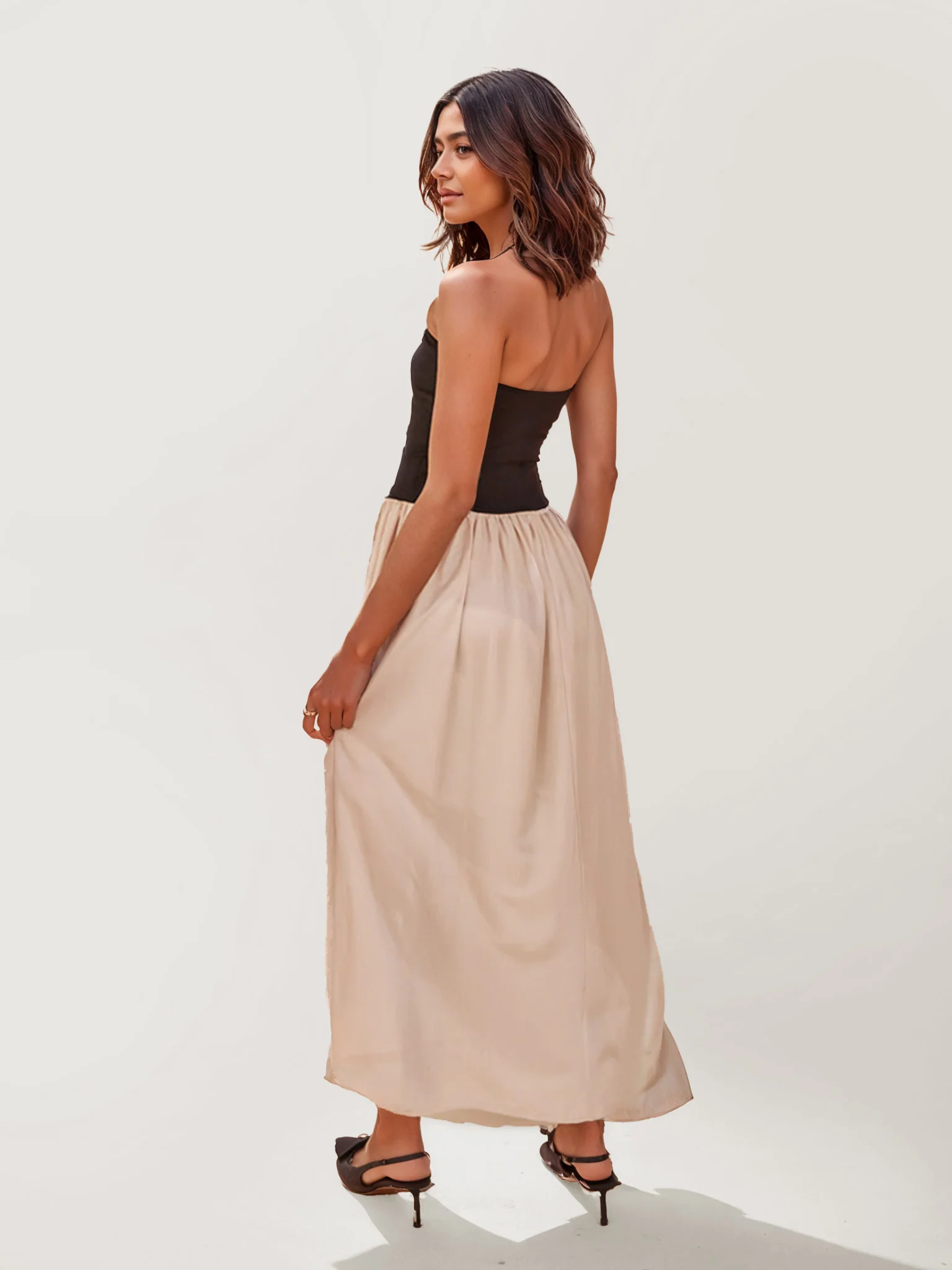 Strapless Maxi Dress
