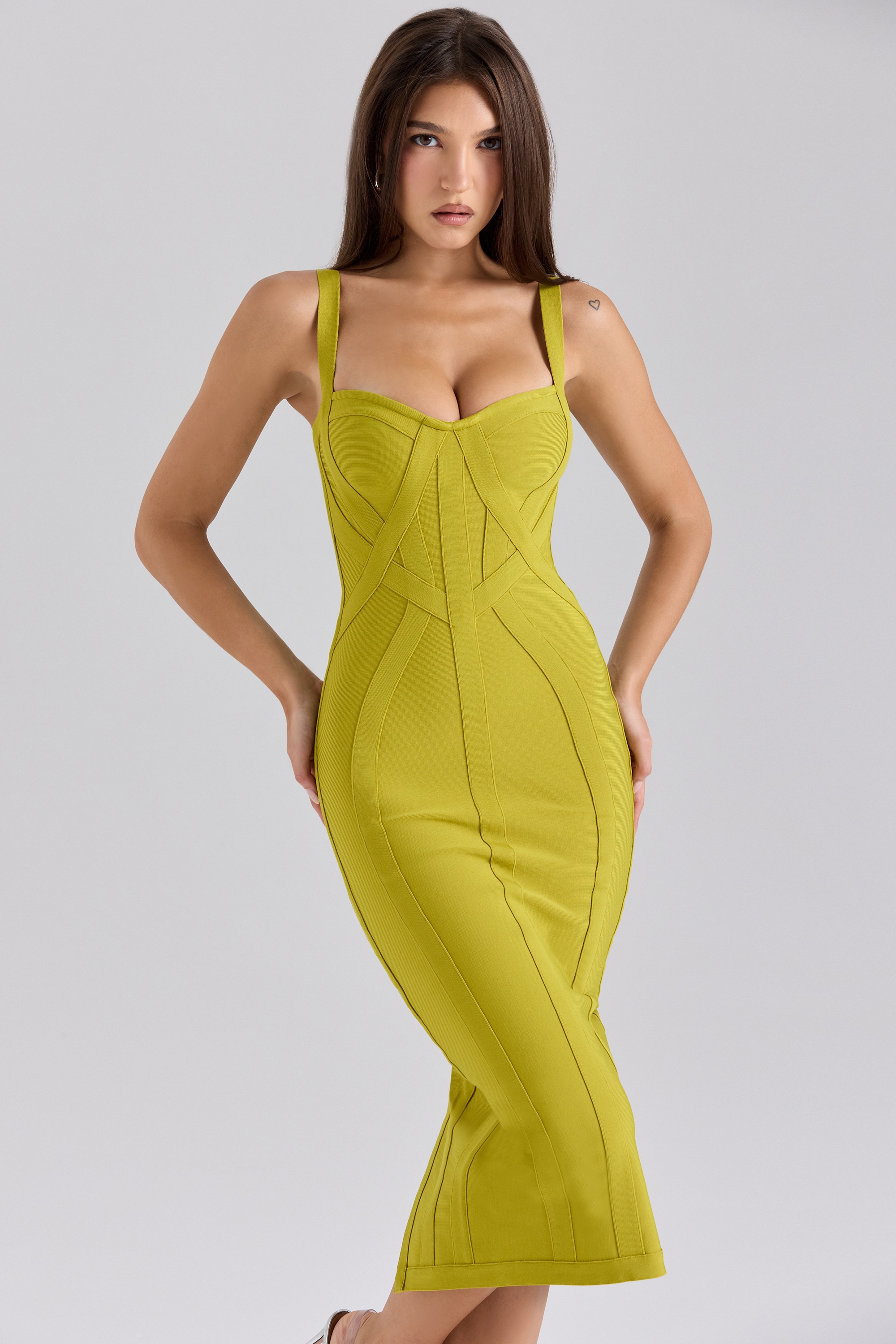 martini midi bandage dress