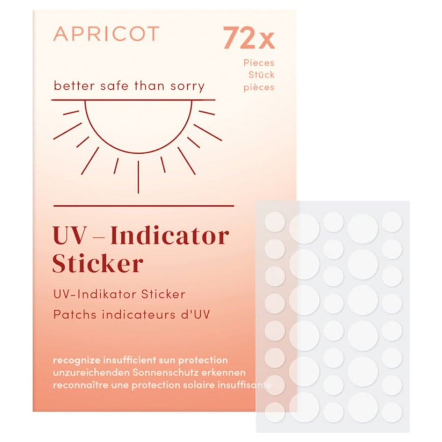 APRICOT Ciało UV warning stickers