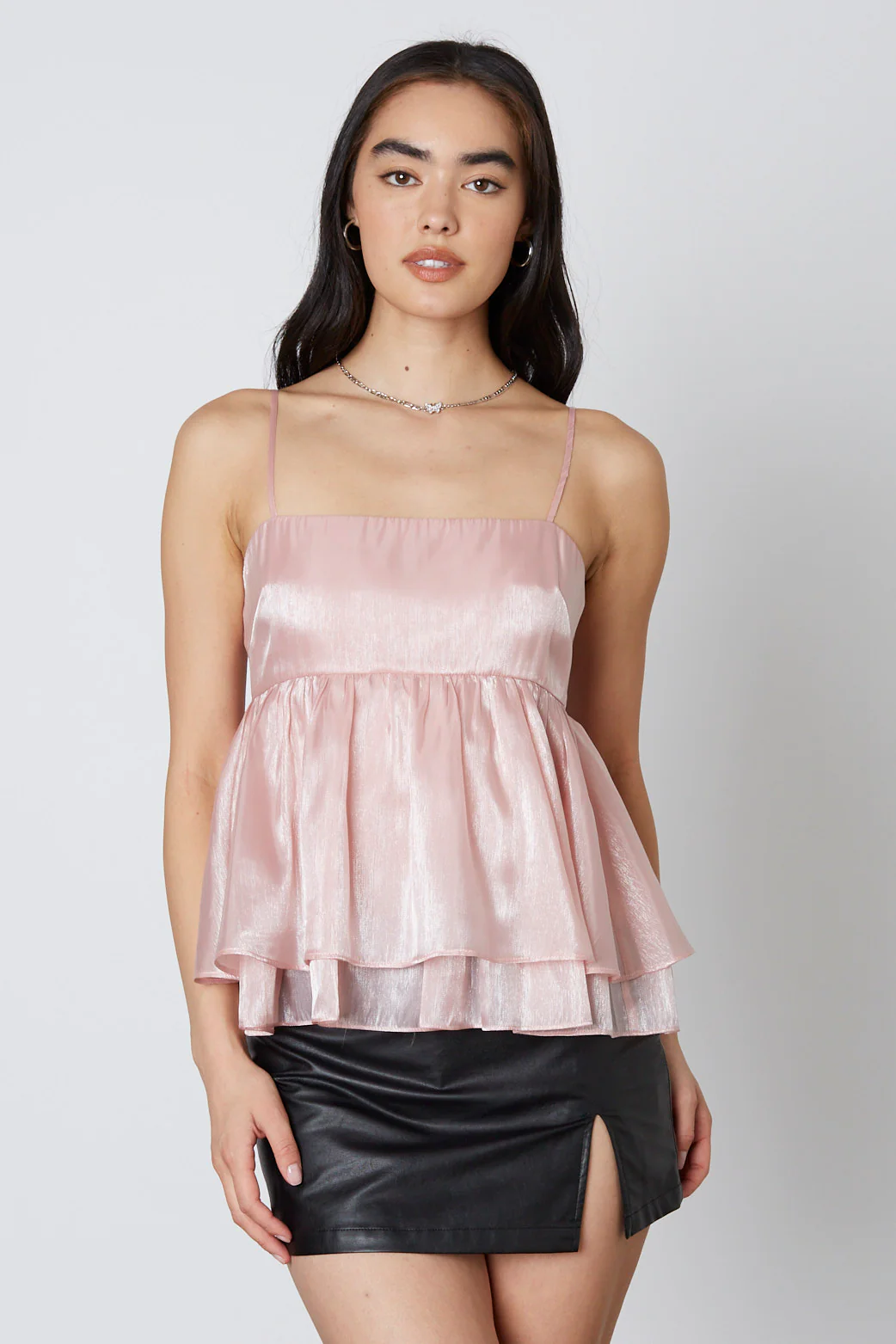 Organza Babydoll Top