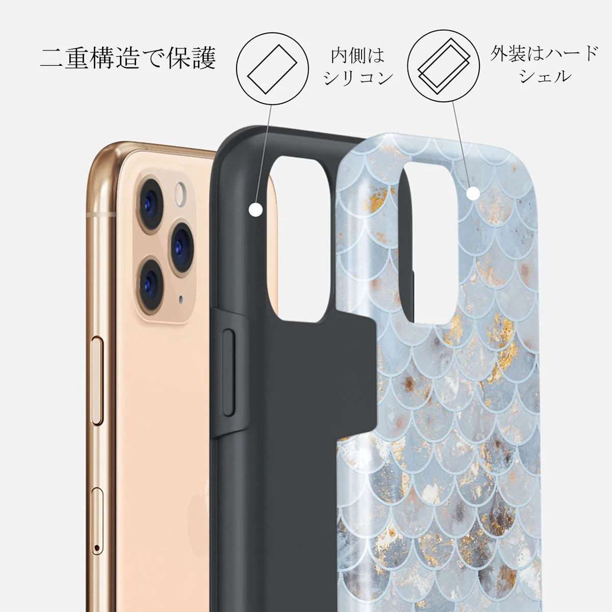 Mermaid Skin - iPhone 11 Pro Max ケース