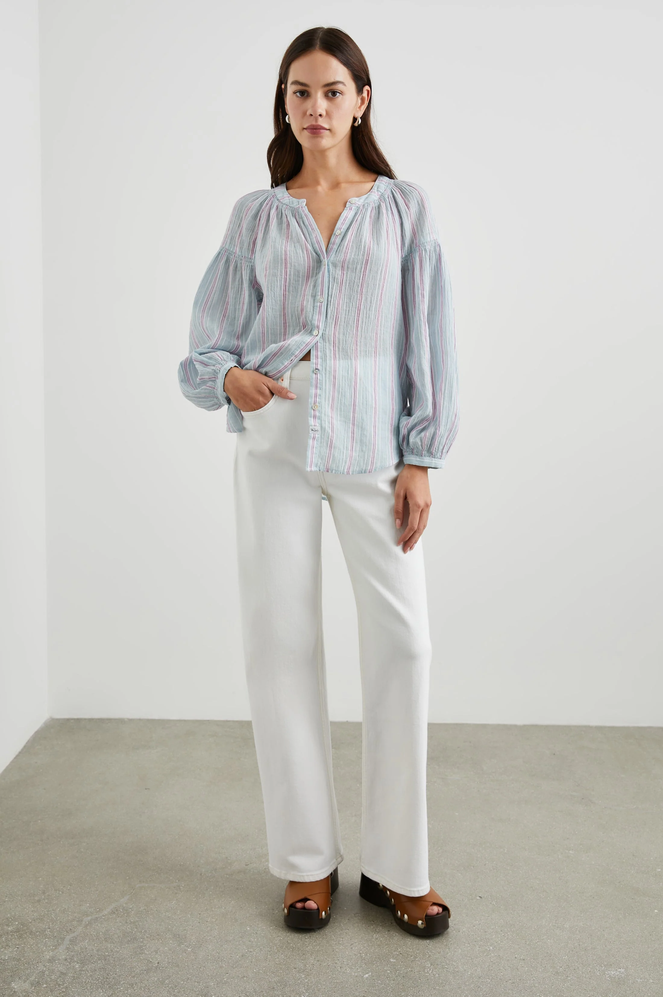 Kenlie Shirt - Placid Stripe
