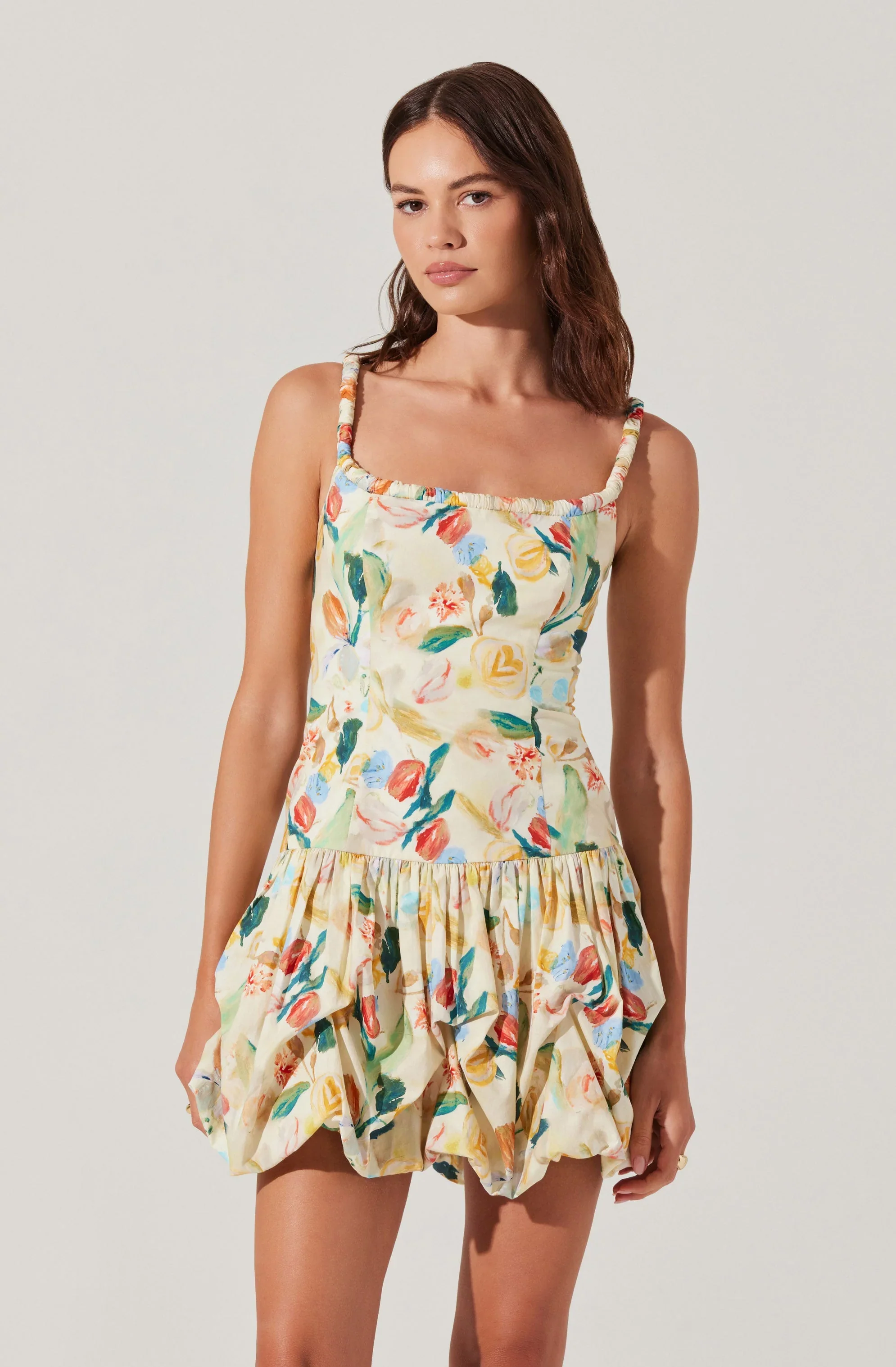 Keyla Floral Bubble Dress