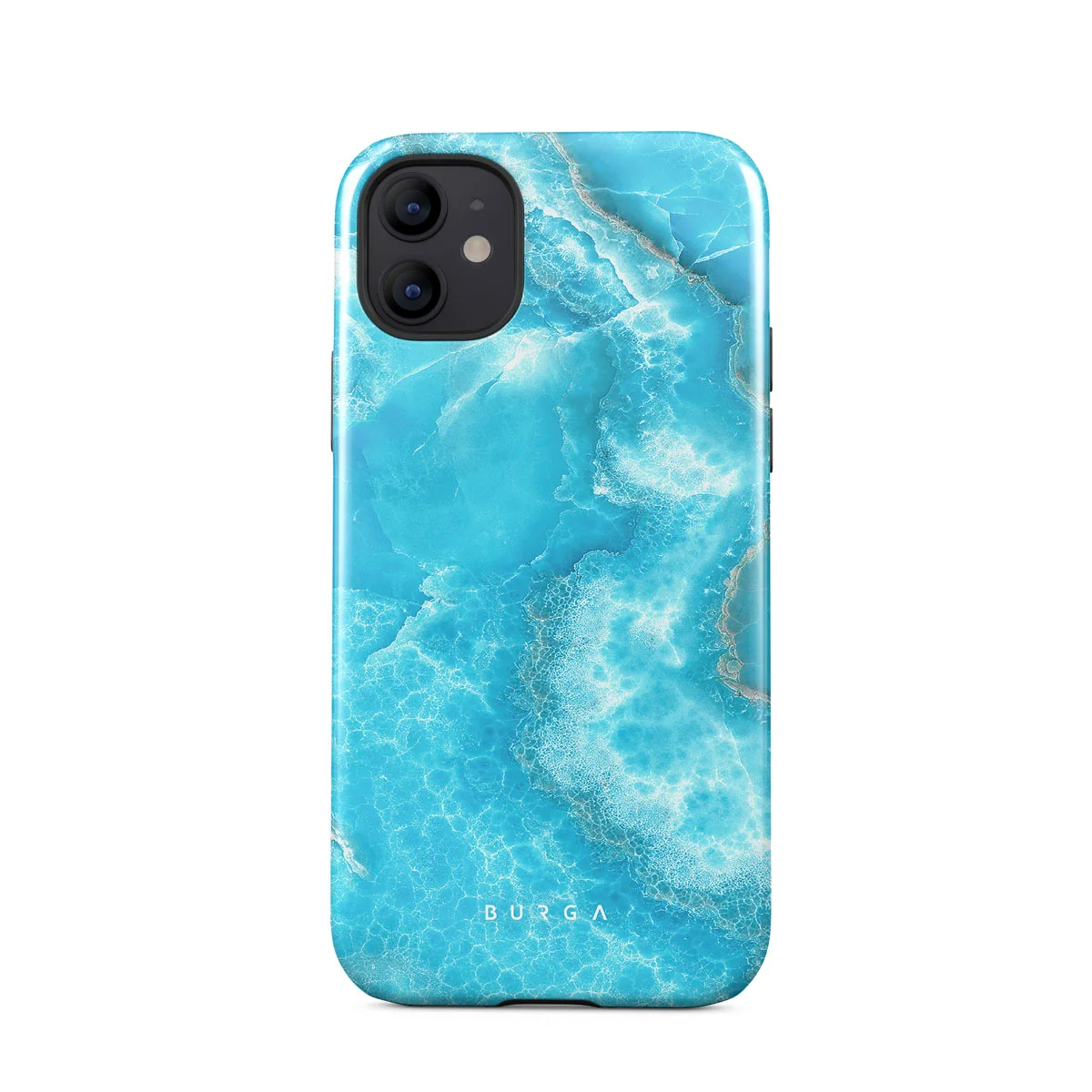 Ocean Waves - Blue iPhone 12 ケース