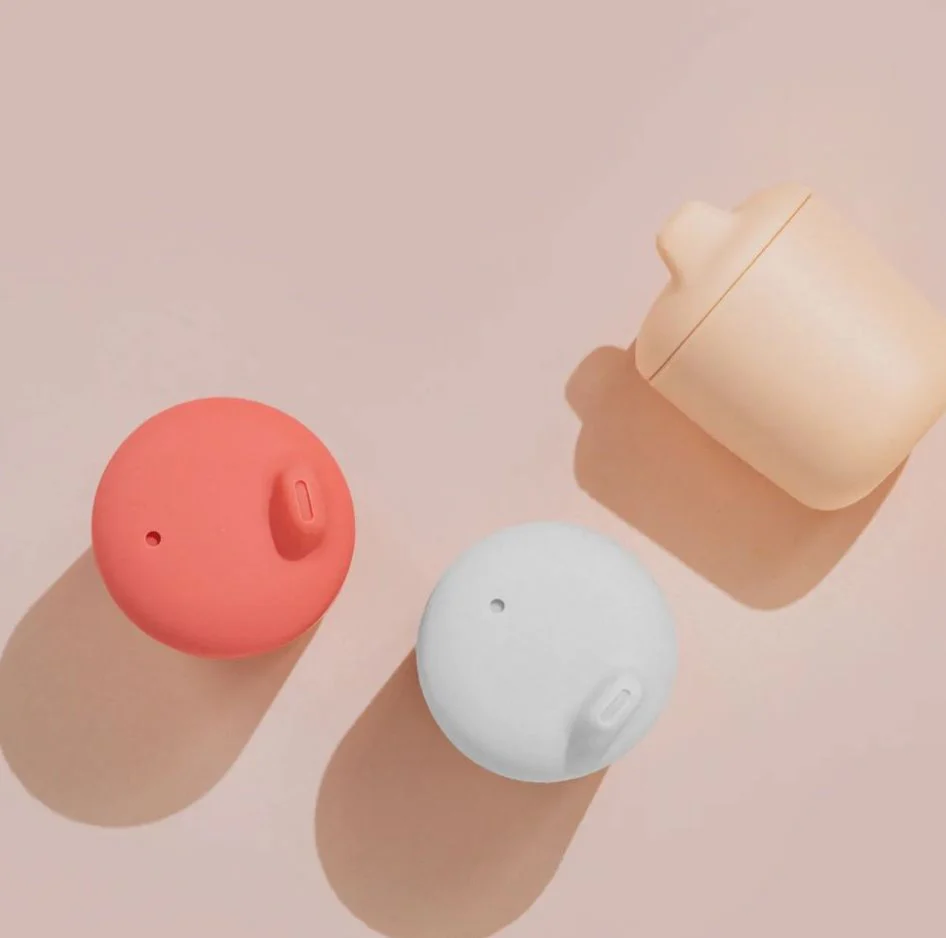 Vogeelle Silicone Leakproof Sippy Cup - Blush