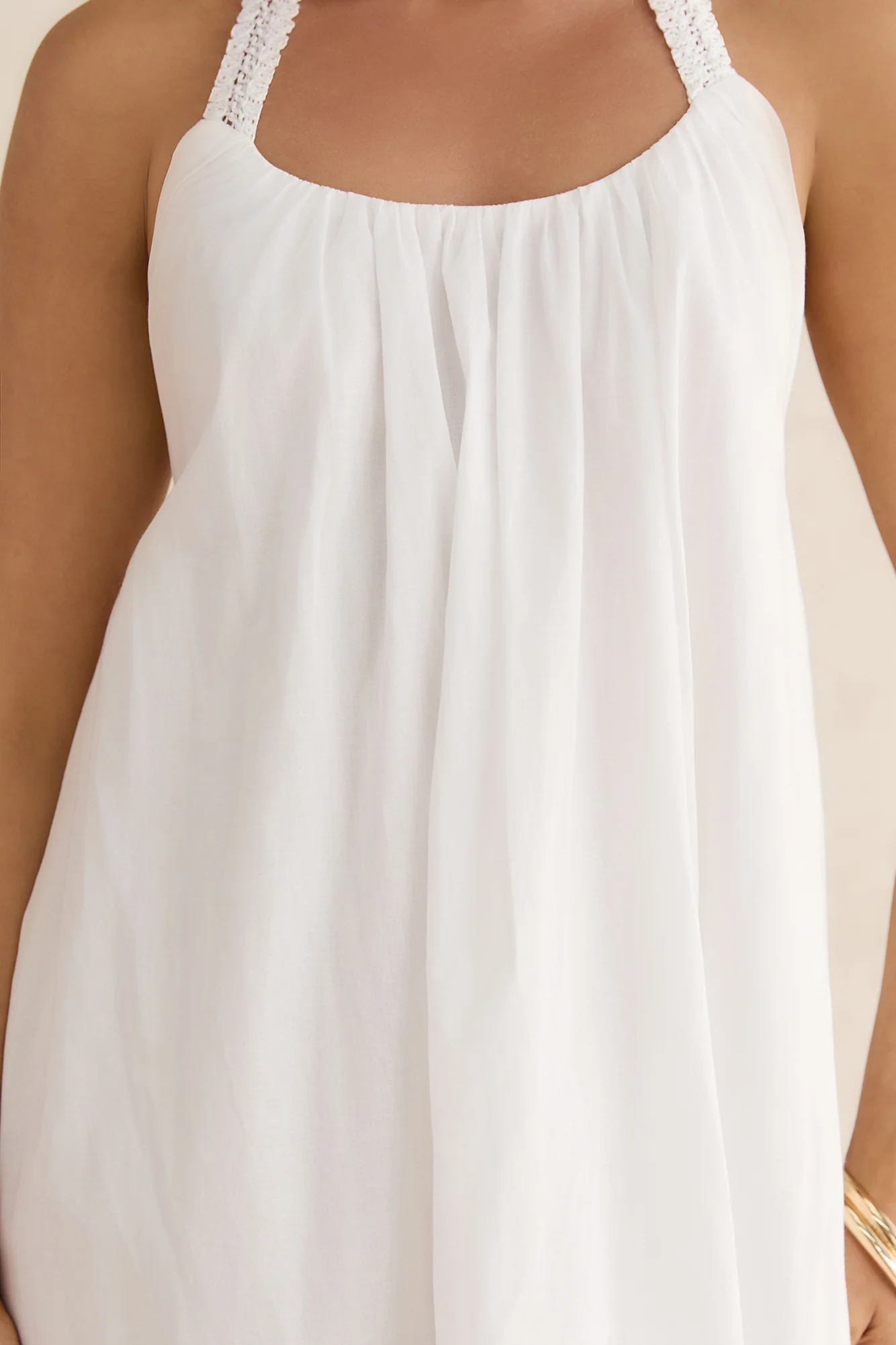 Valencia Maxi Dress White
