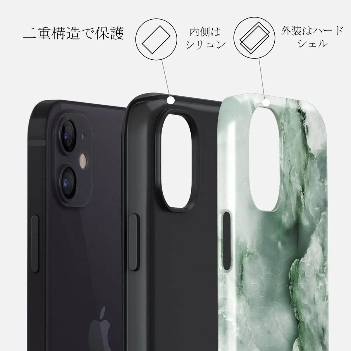 Pistachio Cheesecake - Green iPhone 12 Mini ケース