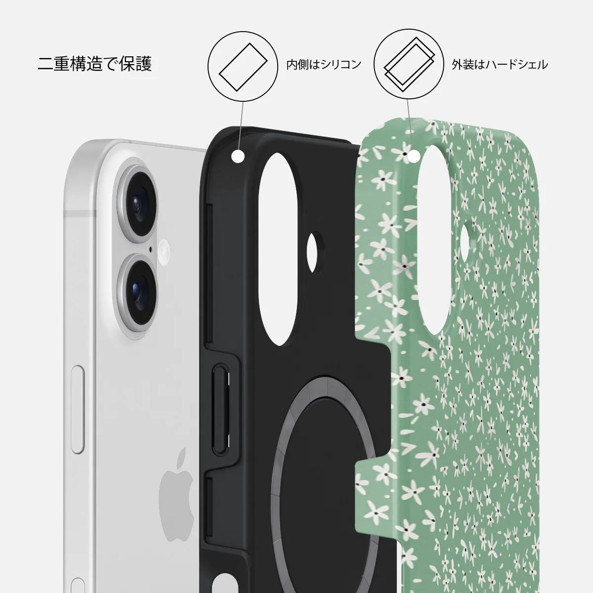 Lush Meadows - iPhone 16 ケース