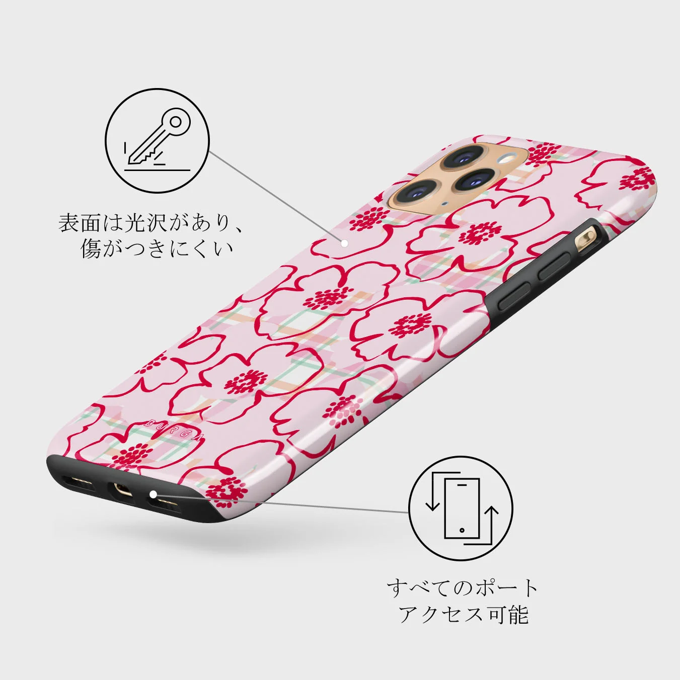 Flower Girl - iPhone 11 Pro ケース