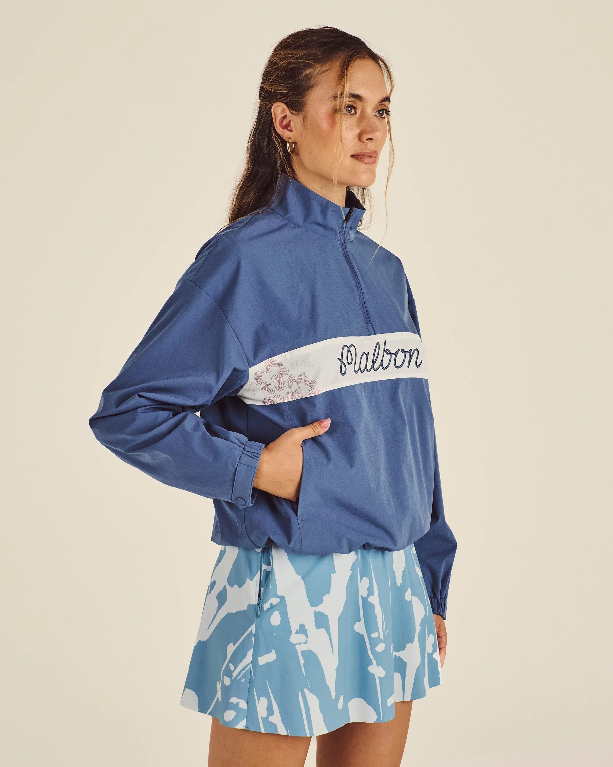 Crosscourt Blossom Windbreaker