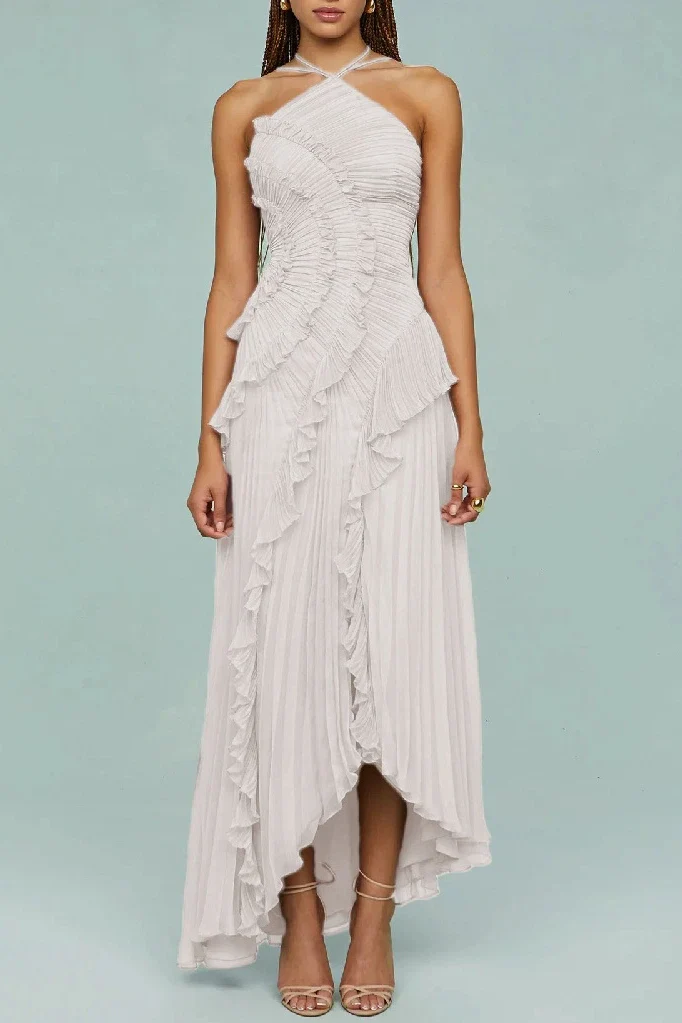Sheath-Column Ankle Length Chiffon Wedding Guest Dress 921890517593
